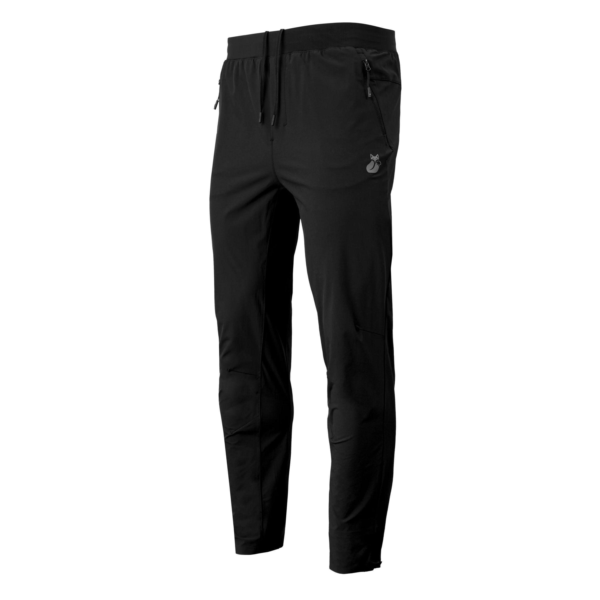 Pantalon Tilki Entrenamiento 4Way Lehinde Negro Tenis Padel-0
