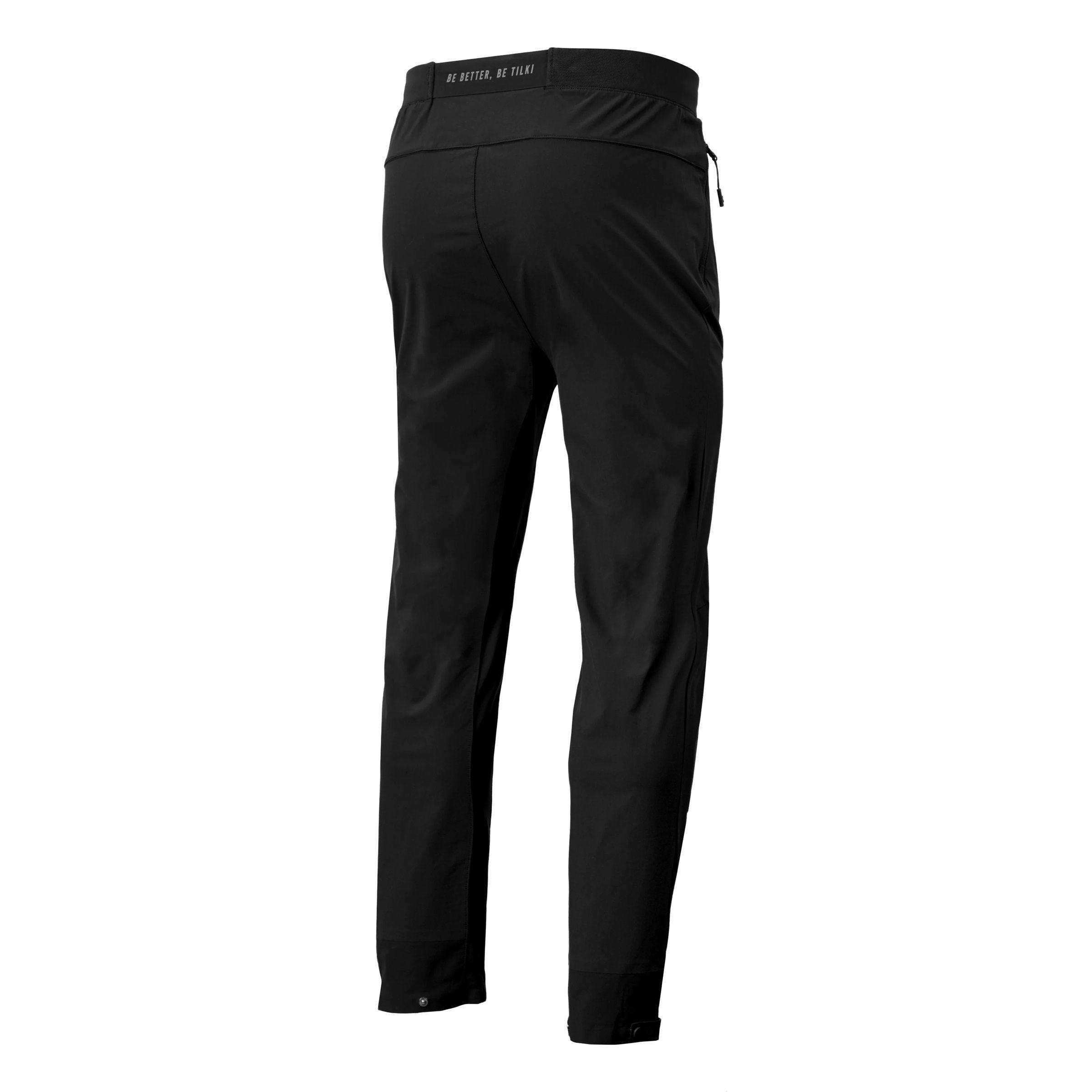 Pantalon Tilki Entrenamiento 4Way Lehinde Negro Tenis Padel-1