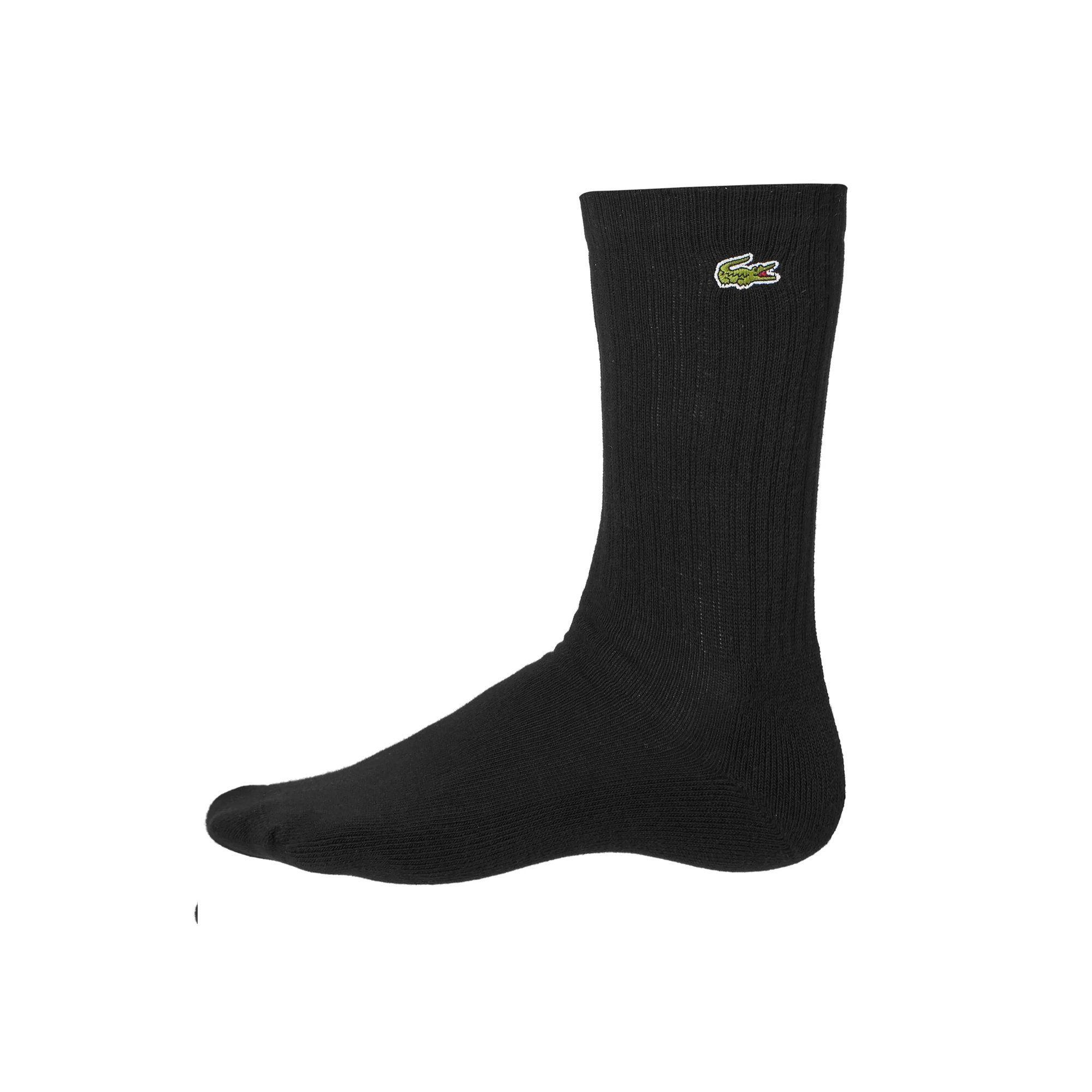 Calcetin Lacoste Sport Negro X3 Tenis Padel-4