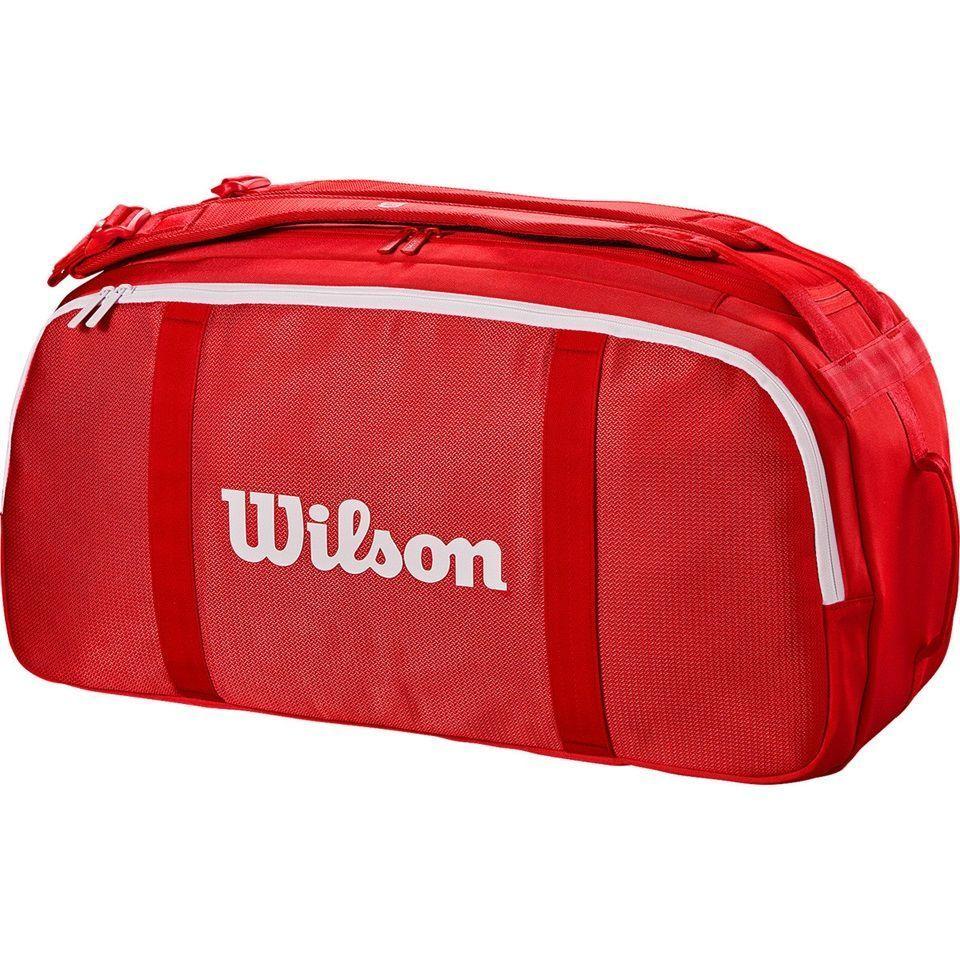 Bolso Wilson Super Tour Coach's Duffle Rojo-2