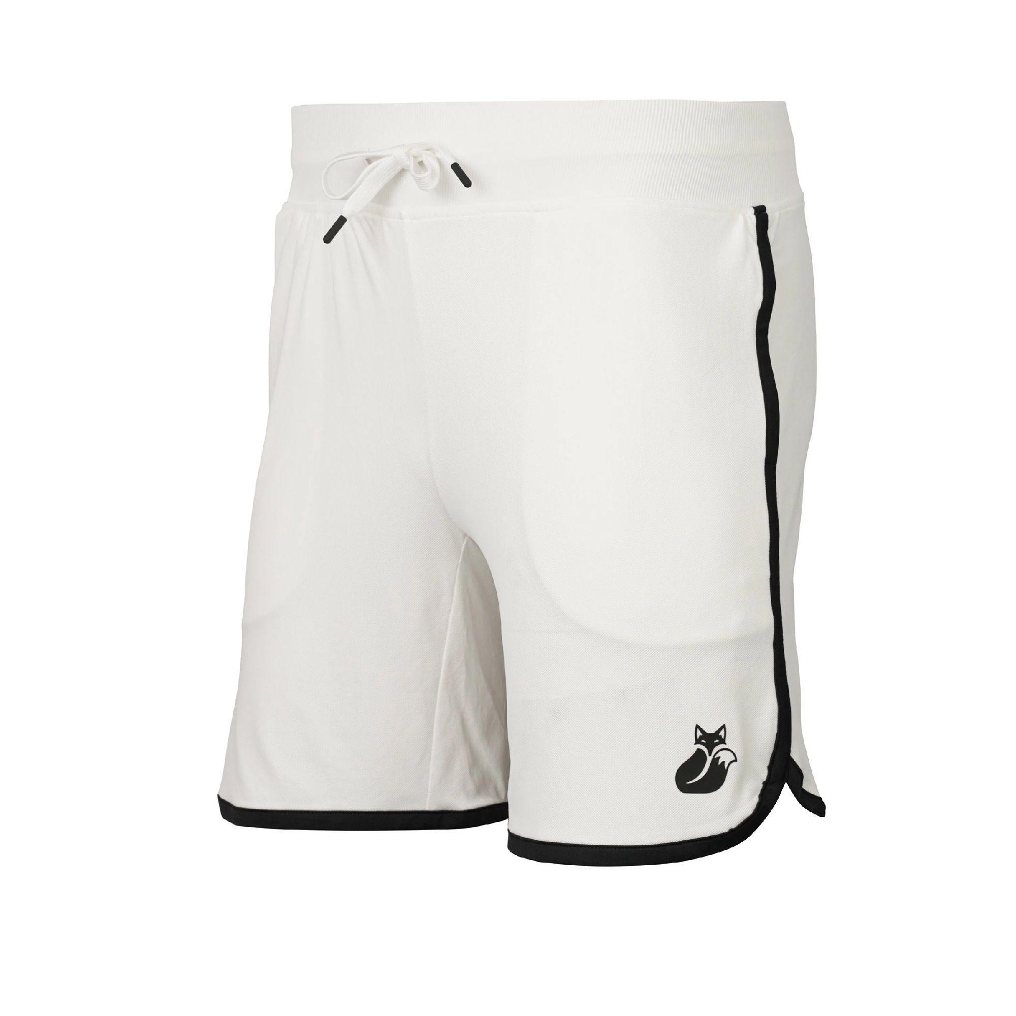 Short Tilki Teknik 2.0 Blanco/Negro Tenis Padel-0