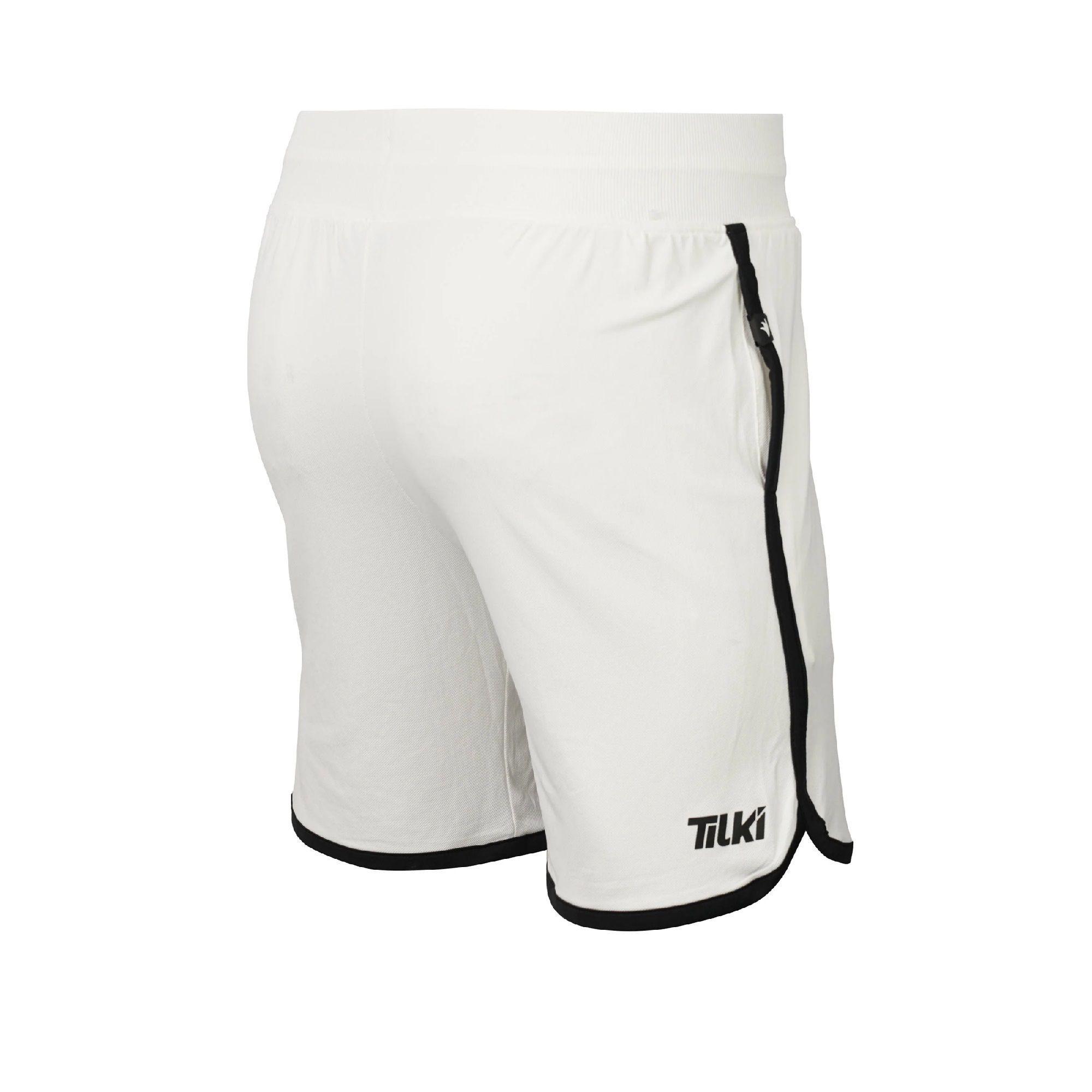 Short Tilki Teknik 2.0 Blanco/Negro Tenis Padel-1
