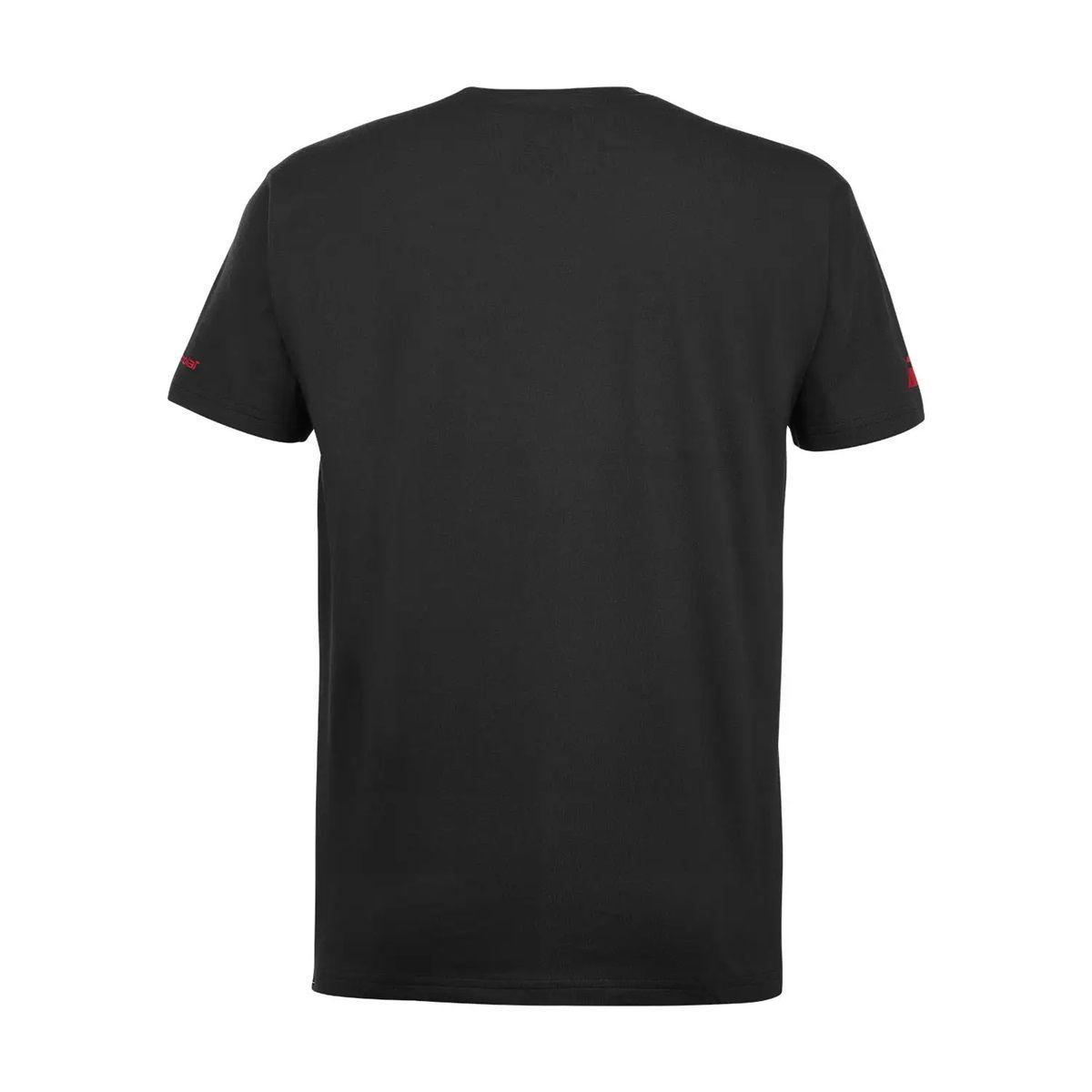 Polera Babolat Padel Cotton Juan Lebron Negra Tenis Padel-2