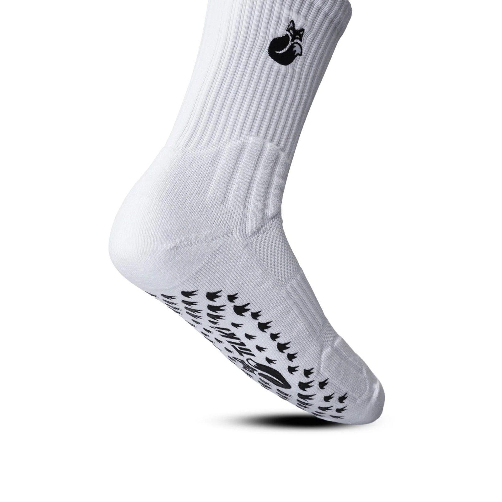 Calcetin Tilki Antideslizante 2.0 Blanco Tenis Padel-2