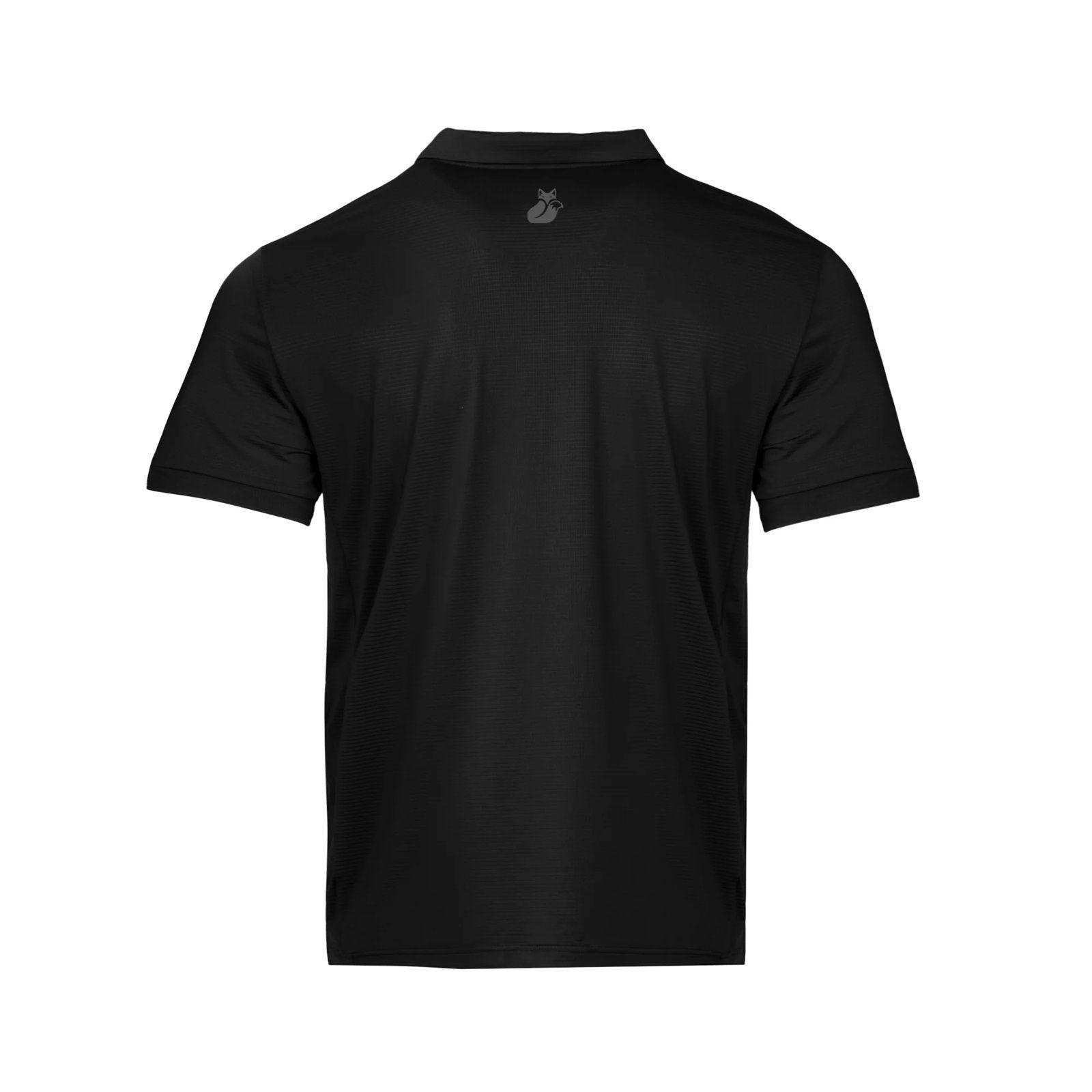 Polera Tilki Polo Pro Lehinde Negra/Gris Tenis Padel-1