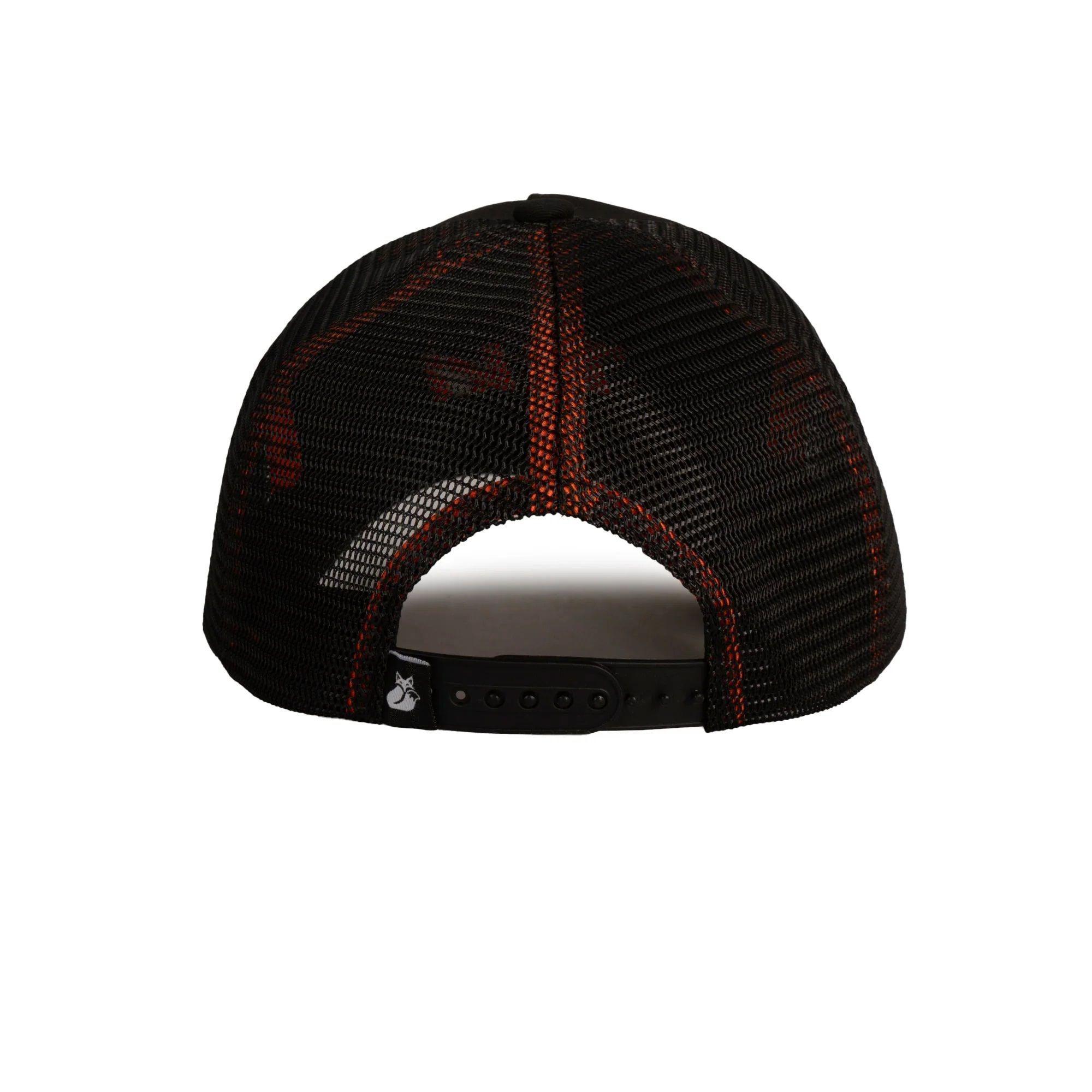 Gorro Tilki Malla Temel Negro/Naranjo Tenis Padel-2