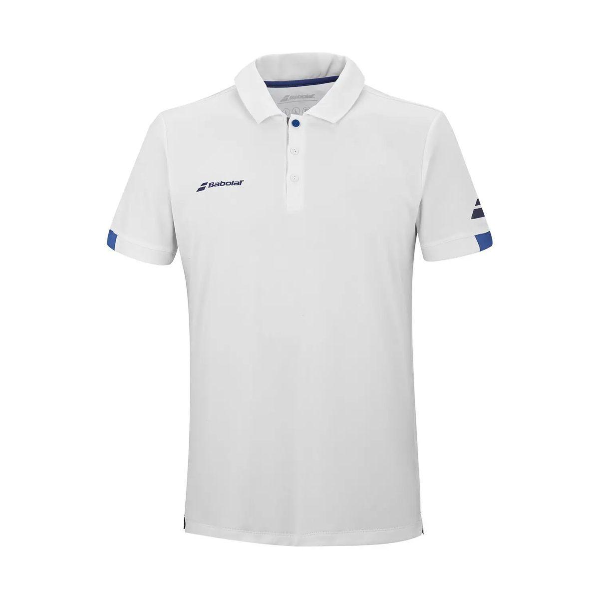 Polera Babolat Play Polo Blanca Tenis Padel-0