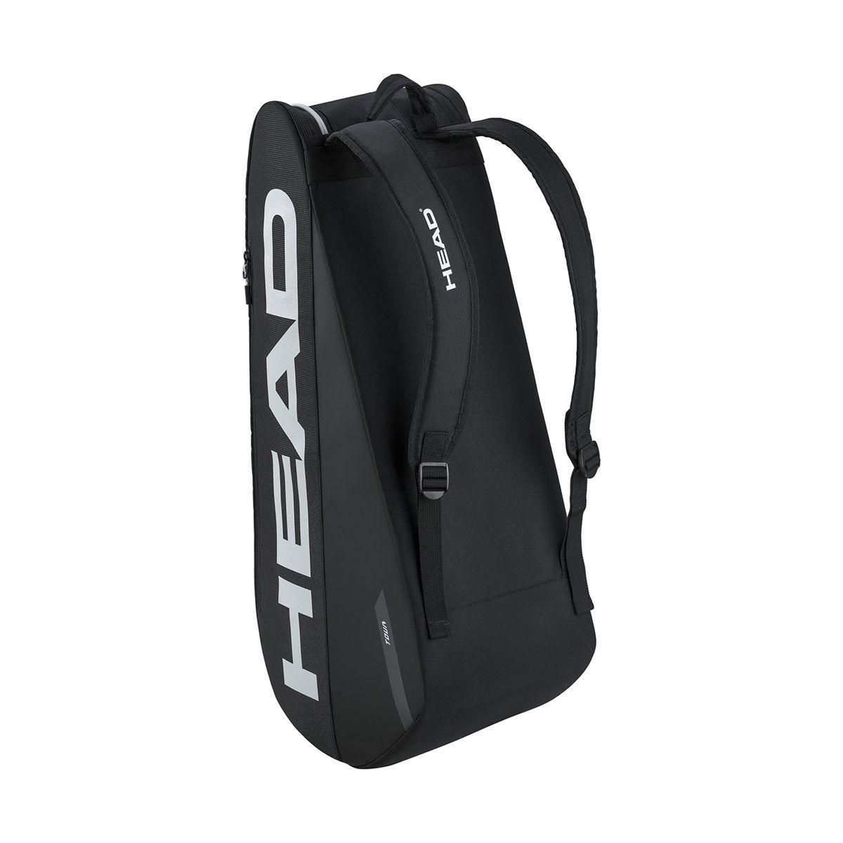 Bolso Tenis Head Tour Racquet Bag M Negro/Blanco-1