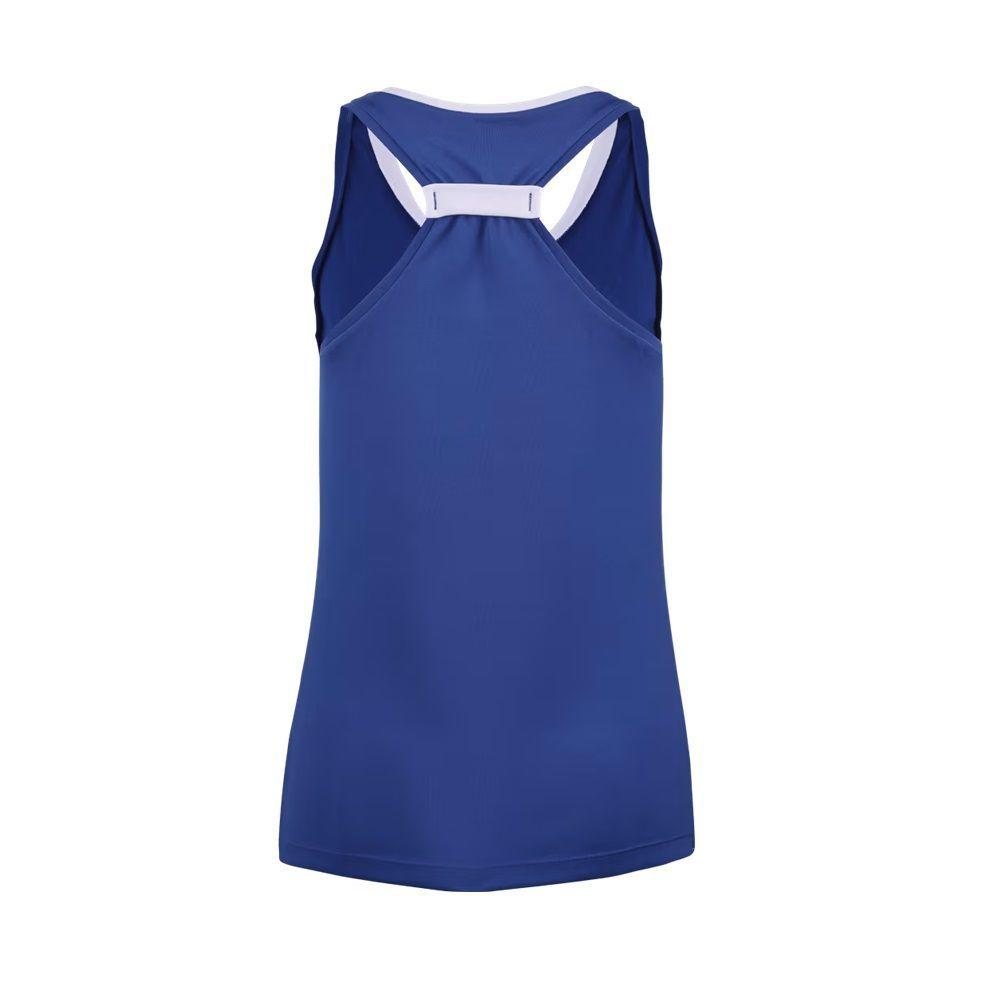 Polera Babolat Play Tank Top Women Azul Tenis Padel-2