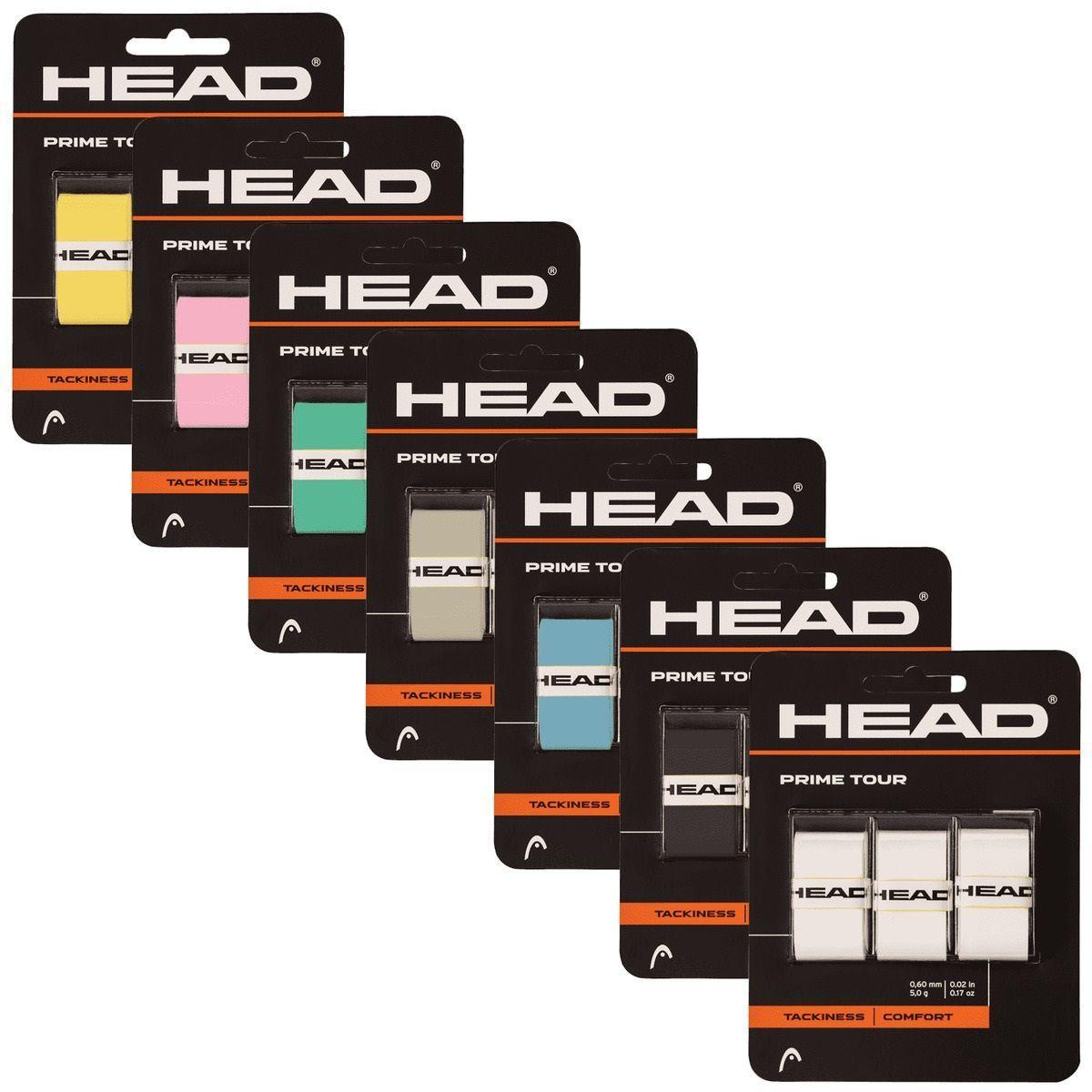 Overgrip Head Prime Tour Naranjo X3 Tenis Padel-1