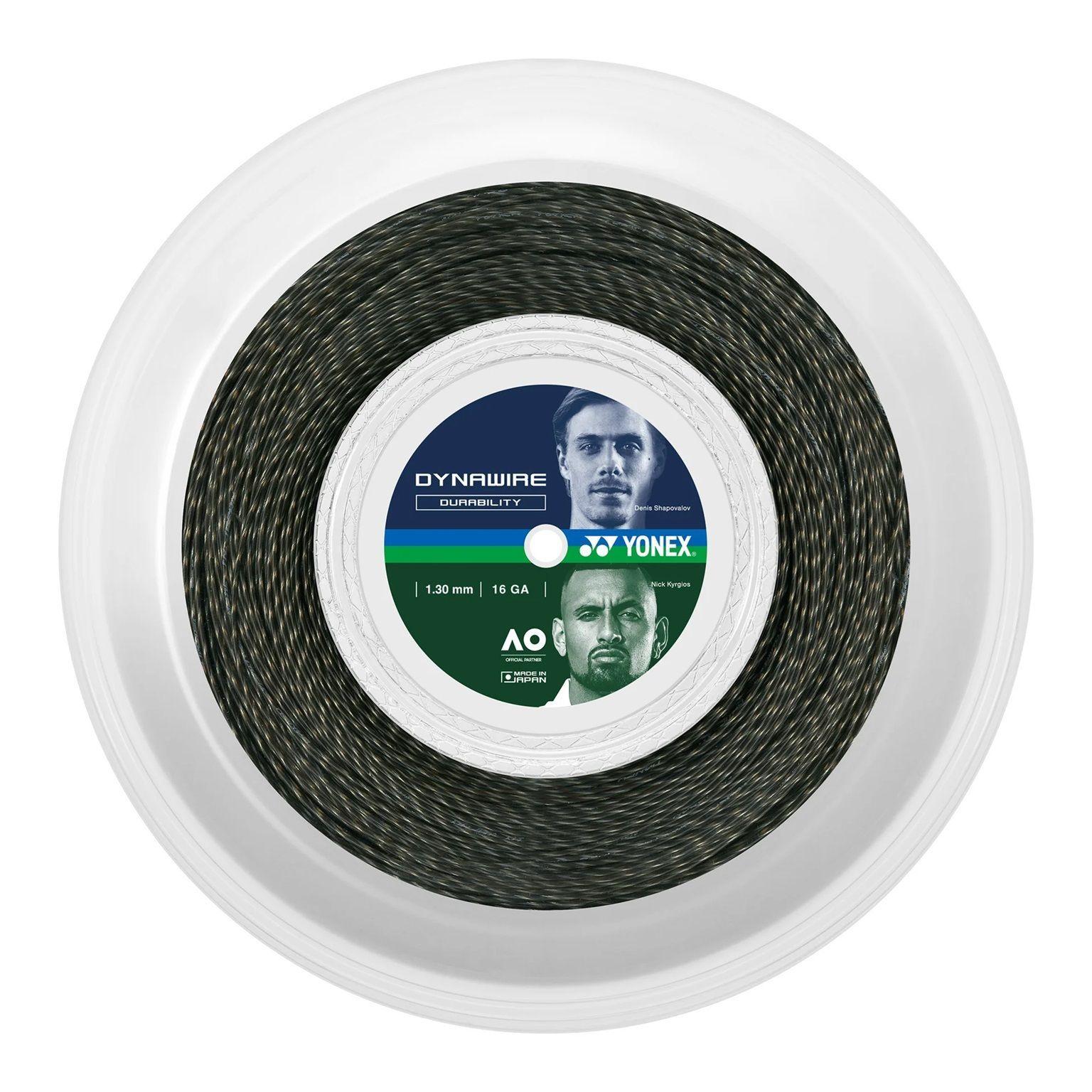 Rollo de Cuerda Yonex Dynawire Negro 1.30 - 200m-0