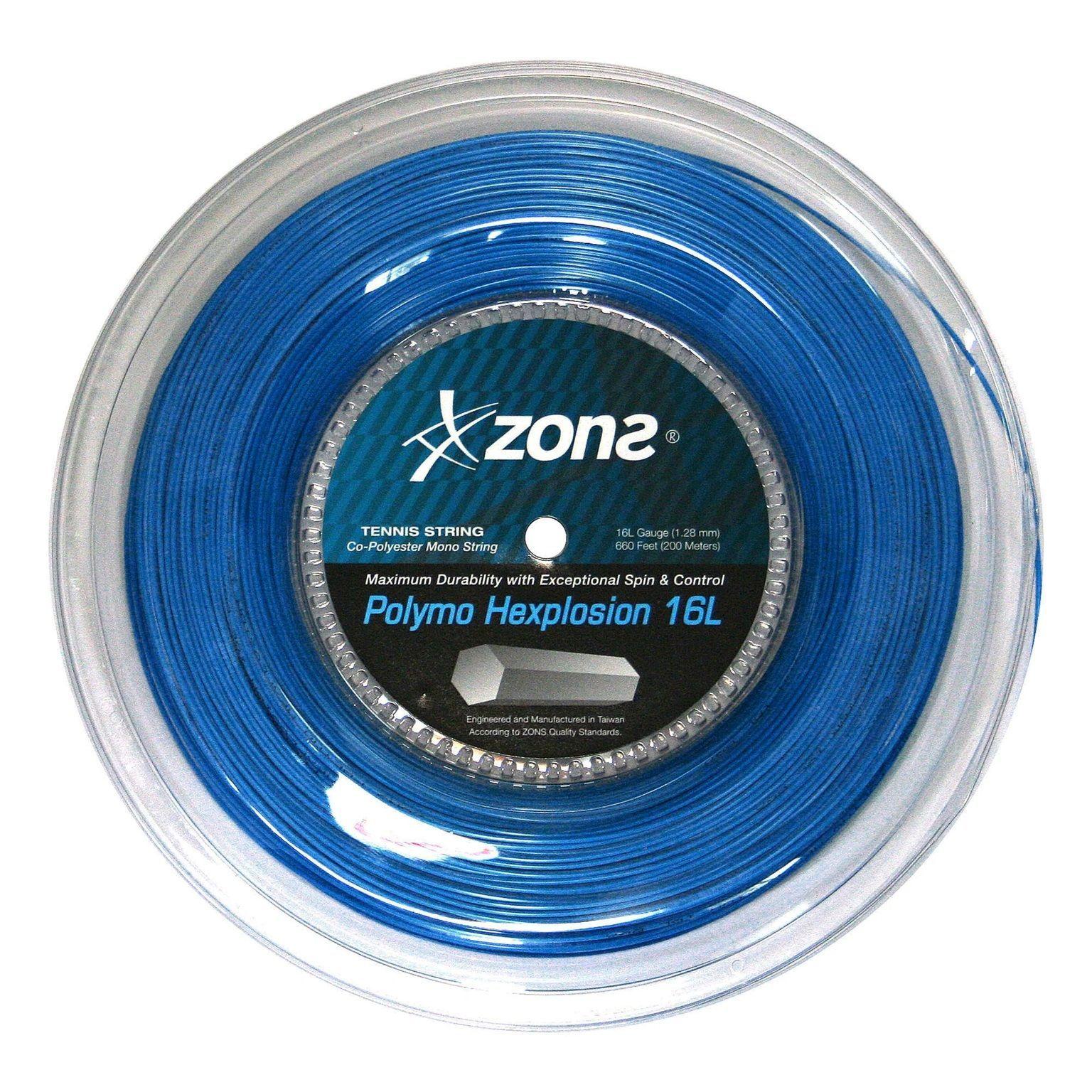 Rollo de Cuerda Zons Polymo Hexplosion Azul 1.28 - 200m-0