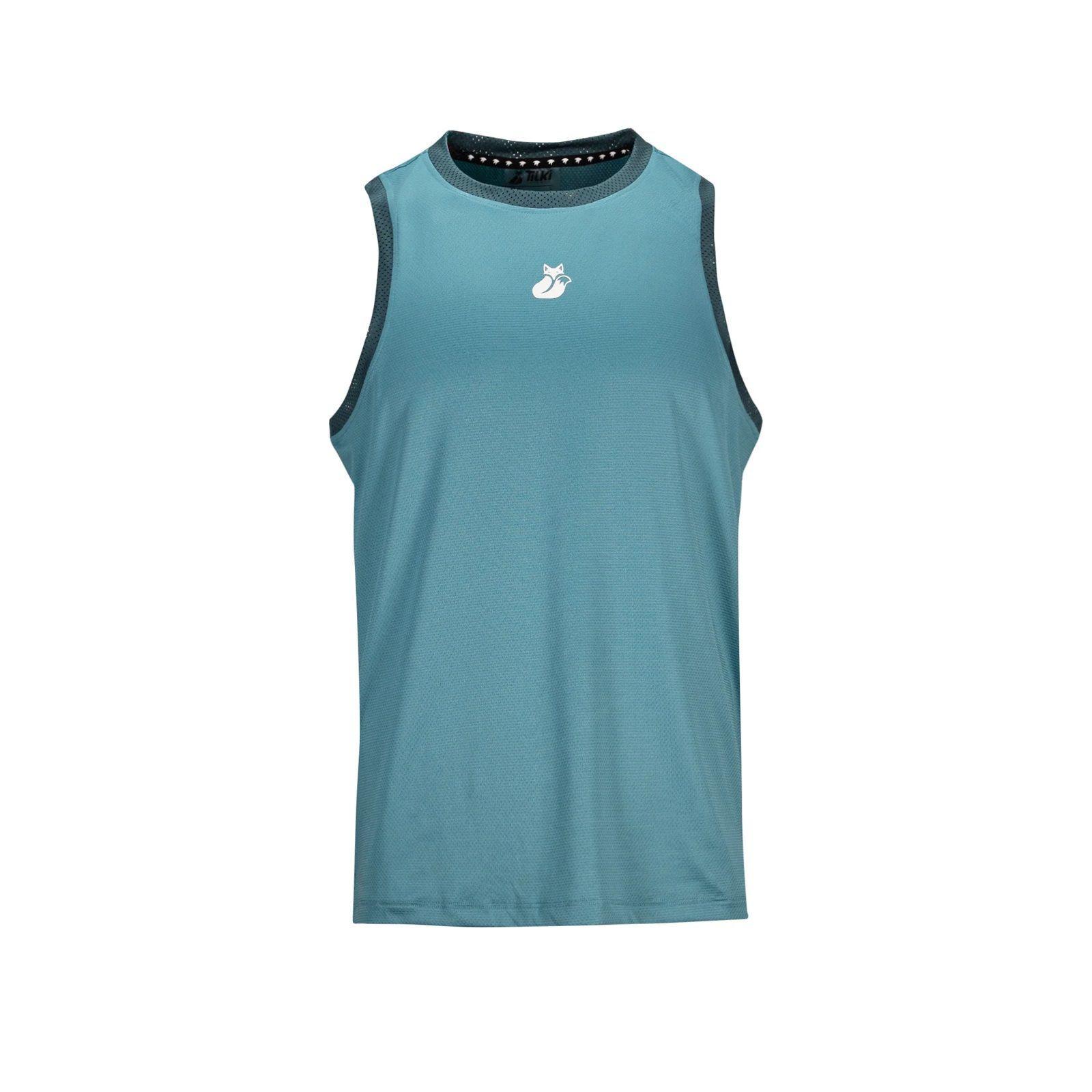 Polera Tilki Tank Mesh Verde/Verde Oscuro Tenis Padel-0