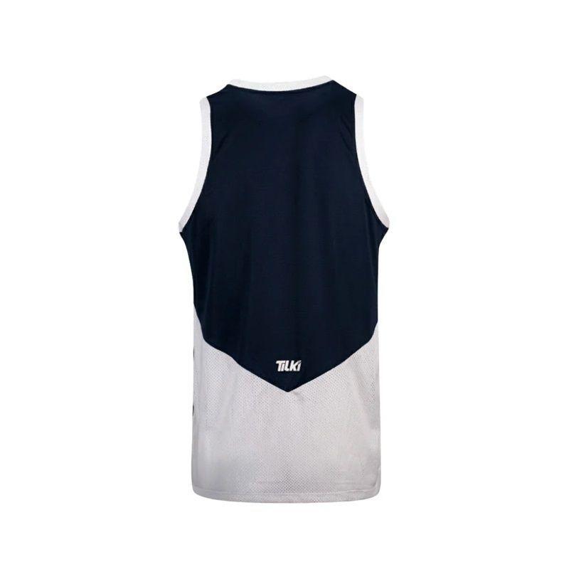 Polera Tilki Tank Mesh Lehinde Azul/Blanco Tenis Padel-1