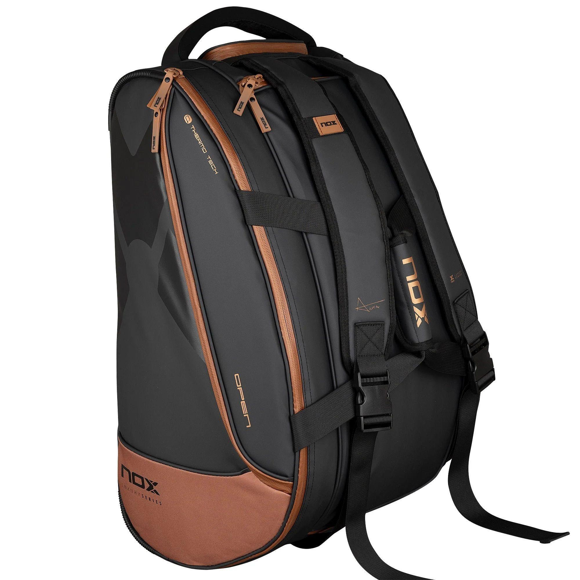 Bolso Paletero Nox Open Series Negro/Marrón-2