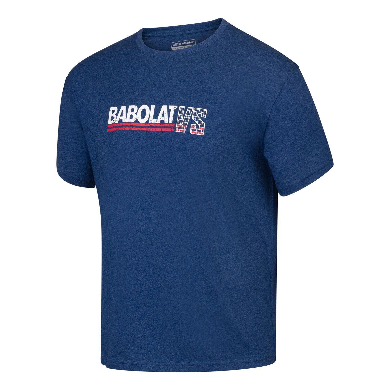 Polera Babolat Exercise Vintage Azul Tenis Padel-2