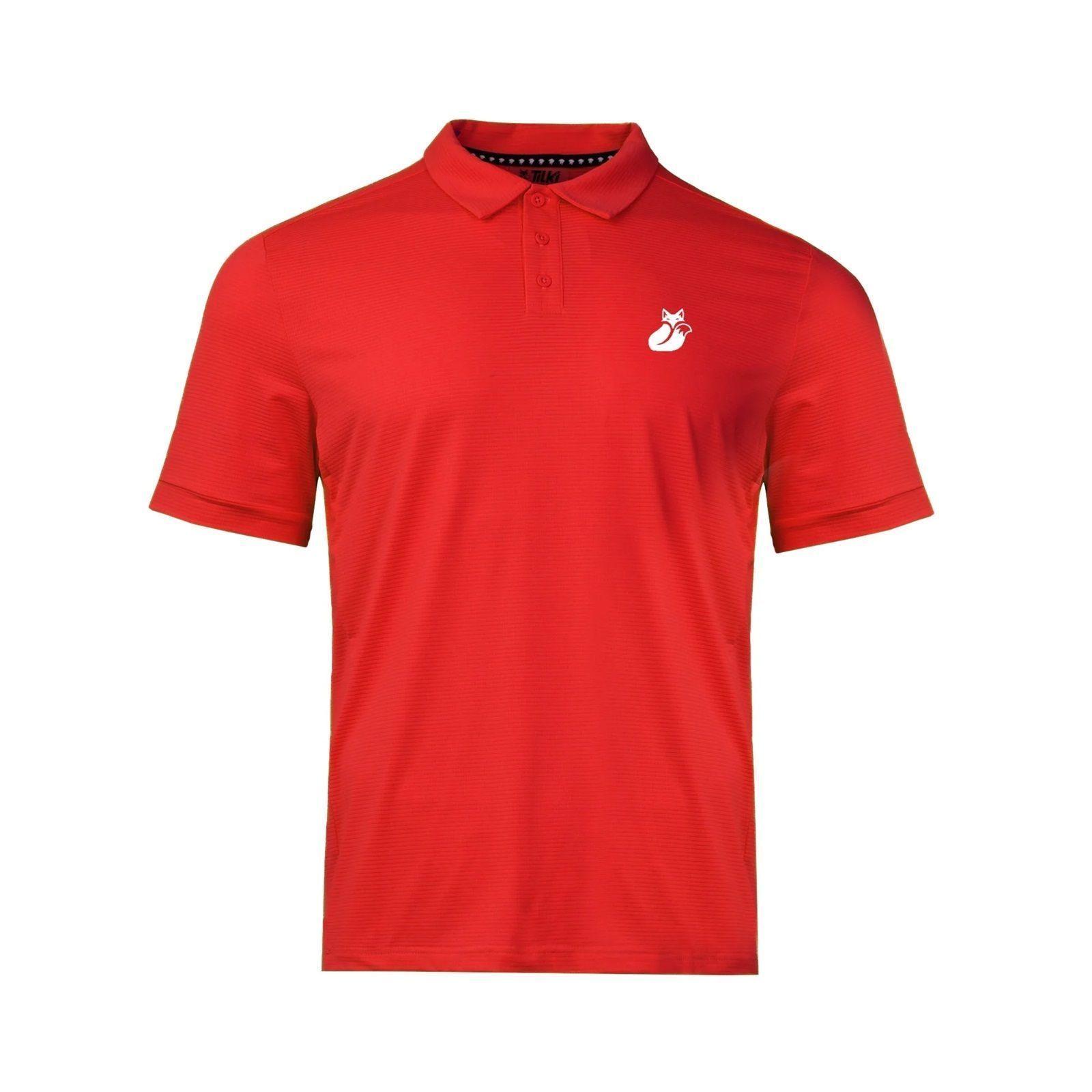 Polera Tilki Polo Pro Lehinde Roja Tenis Padel-0