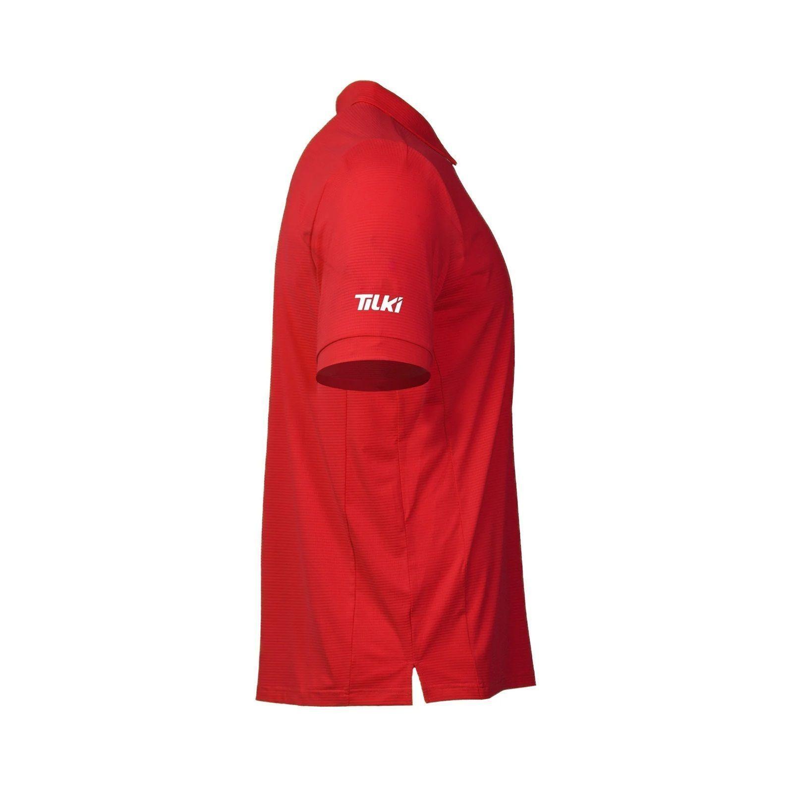 Polera Tilki Polo Pro Lehinde Roja Tenis Padel-1