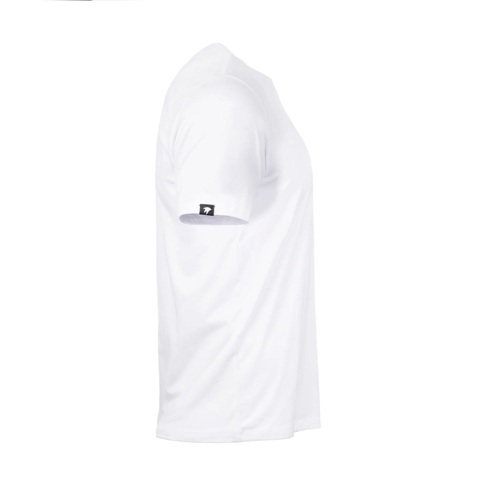 Polera Tilki Cotton Mix Big Logo Blanca/Negra Tenis Padel-1