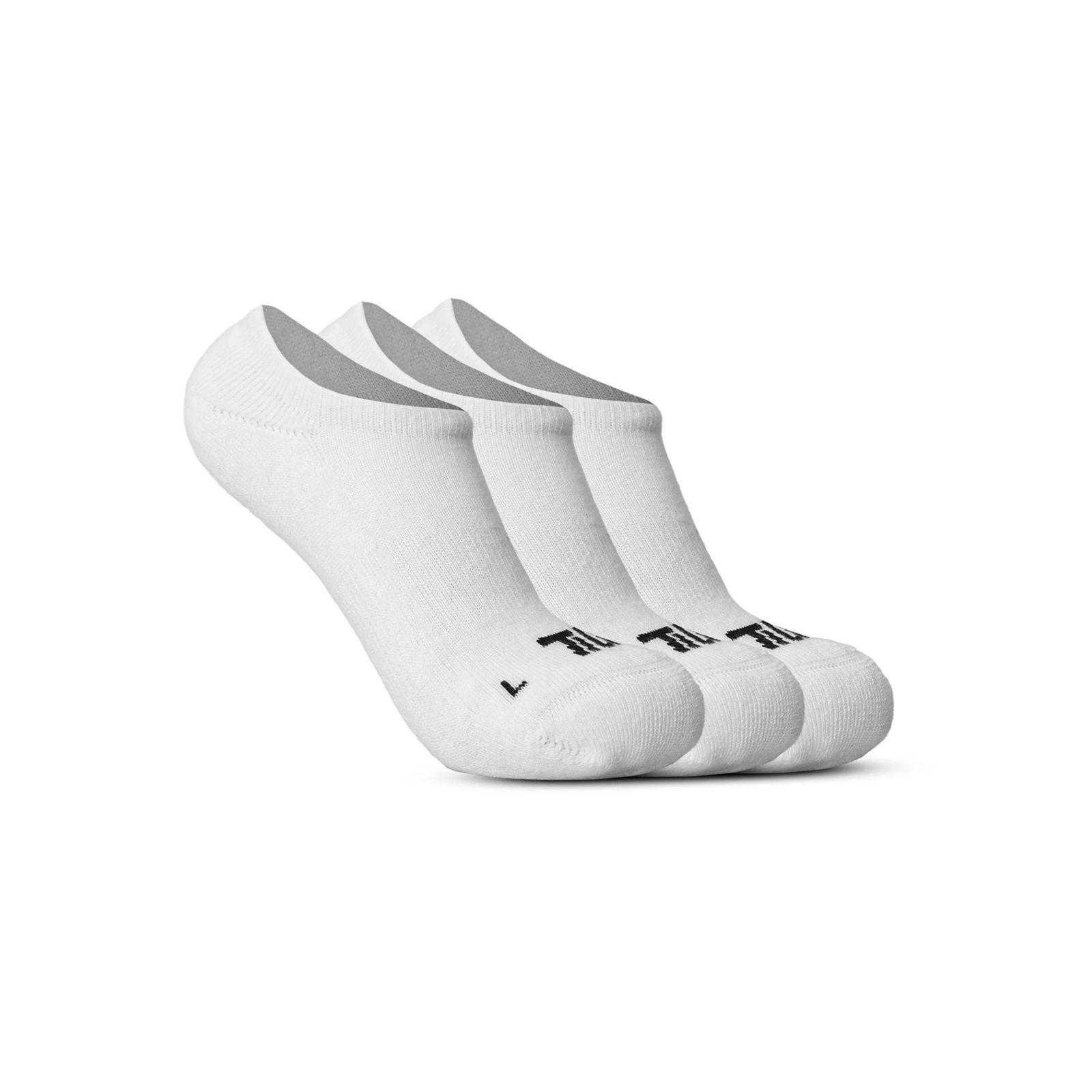 Calcetin Tilki Invisible Blanco Pack X3 Tenis Padel-0