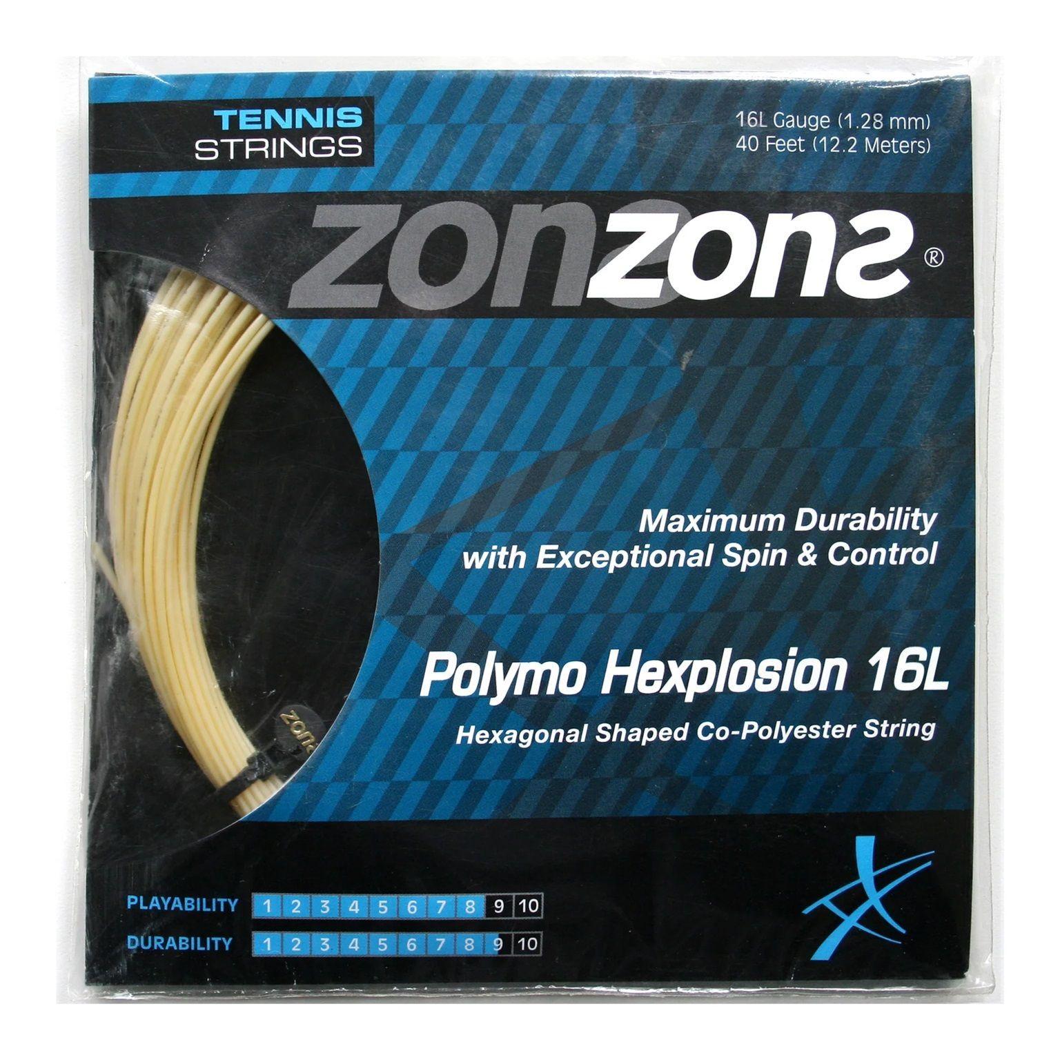 Cuerda Zons Polymo Hexplosion Ambar 1.23 - 12m-0