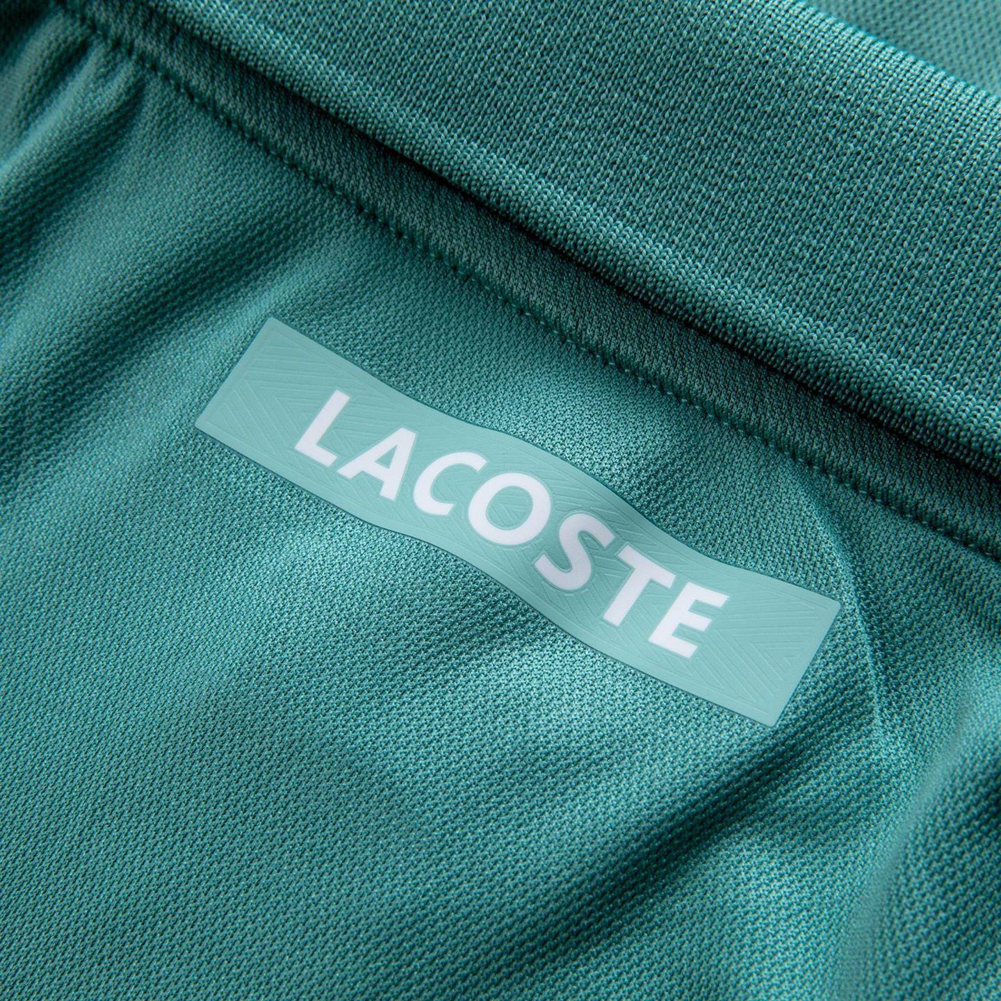 Polera Lacoste Polo Ultra Dry Turquesa Tenis-1