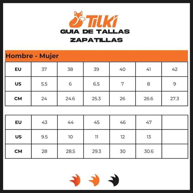 Zapatilla Tilki Ortak Negro/Gris-2