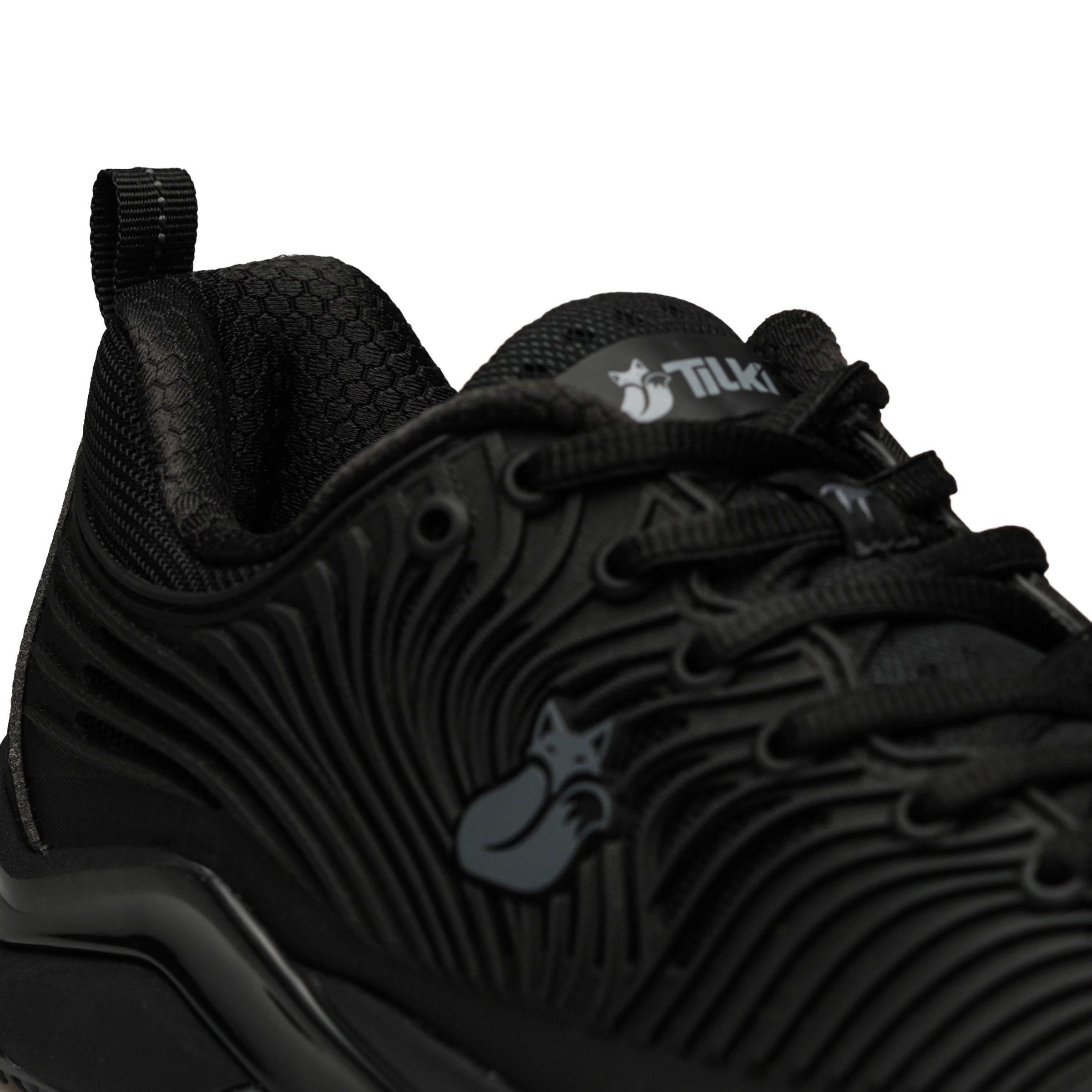 Zapatilla Tilki Ortak Negro/Gris-4