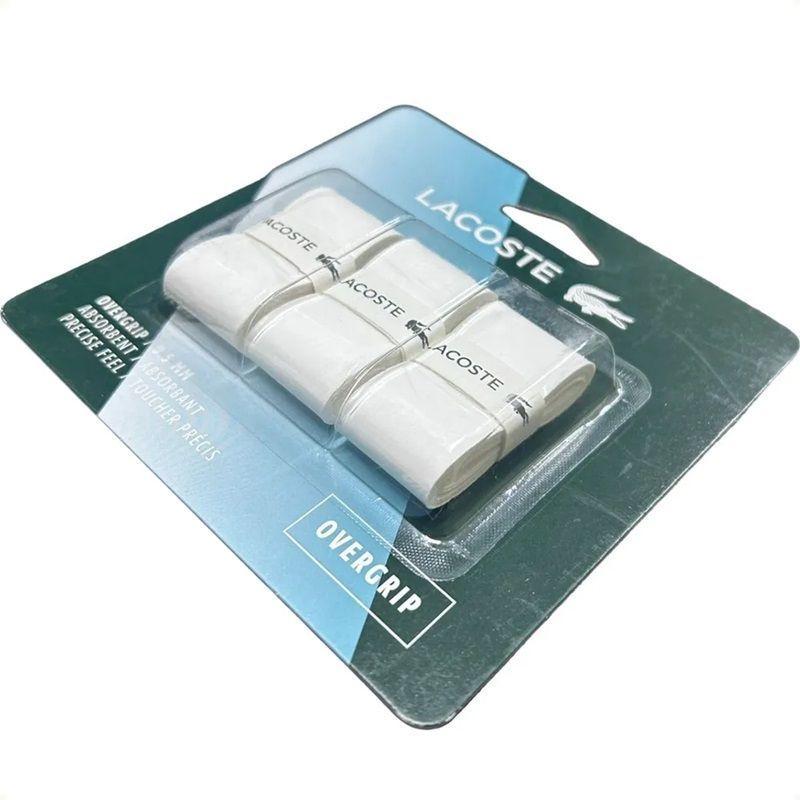 Overgrip Lacoste Blanco X3 Tenis Padel-2