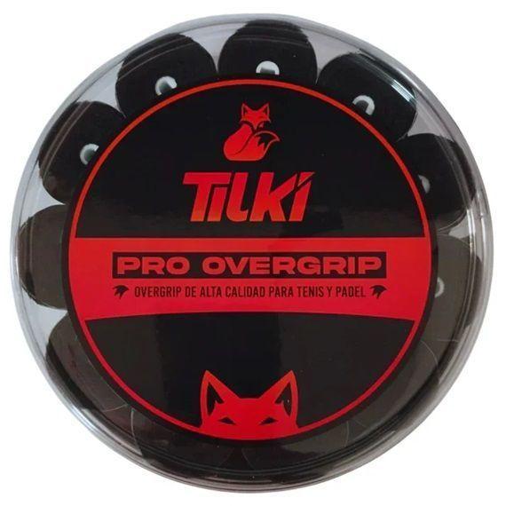 Overgrip Tilki Pro Negro X60 Tenis Padel-0
