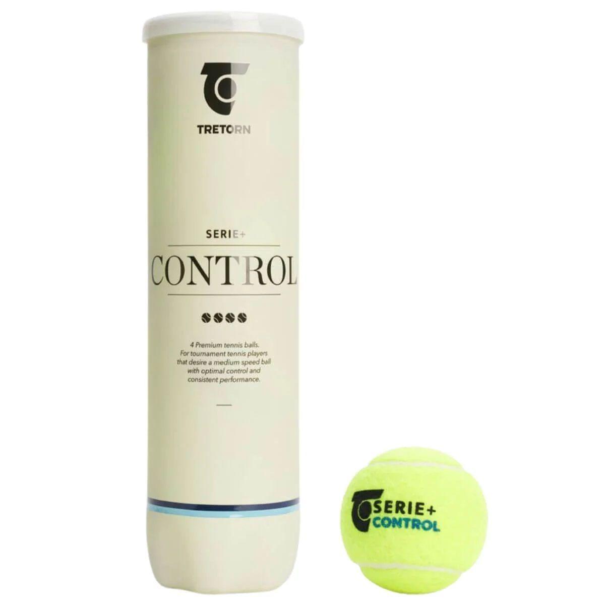 Tarro de Pelotas de Tenis Tretorn Serie+ Control X4-1