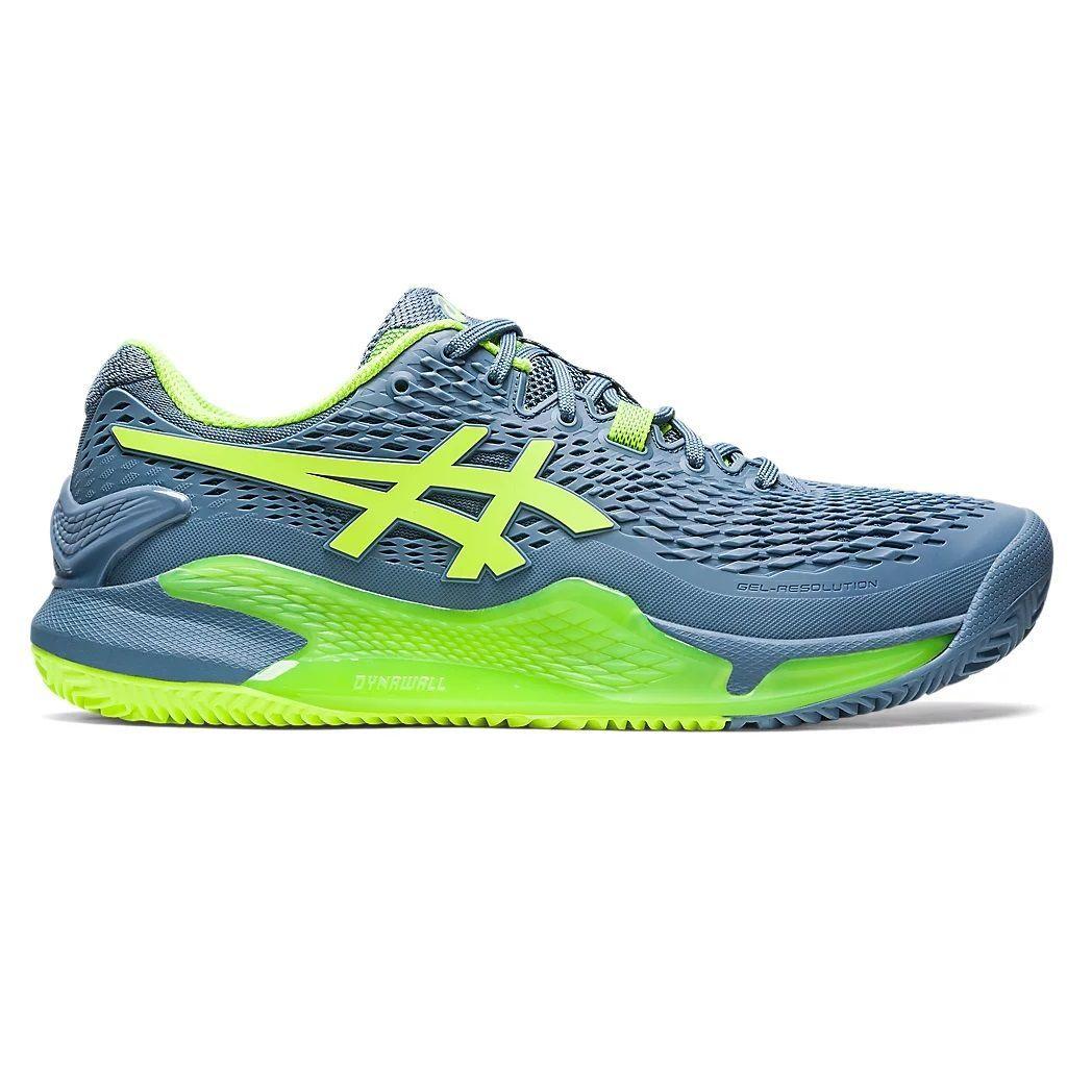 Zapatilla Asics Gel Resolution 9 Clay Azul Tenis/Padel-0