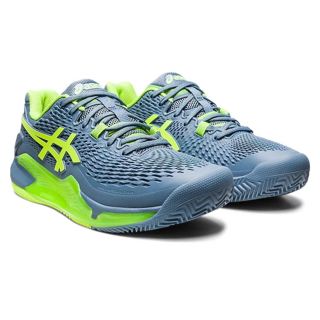 Zapatilla Asics Gel Resolution 9 Clay Azul Tenis/Padel-1