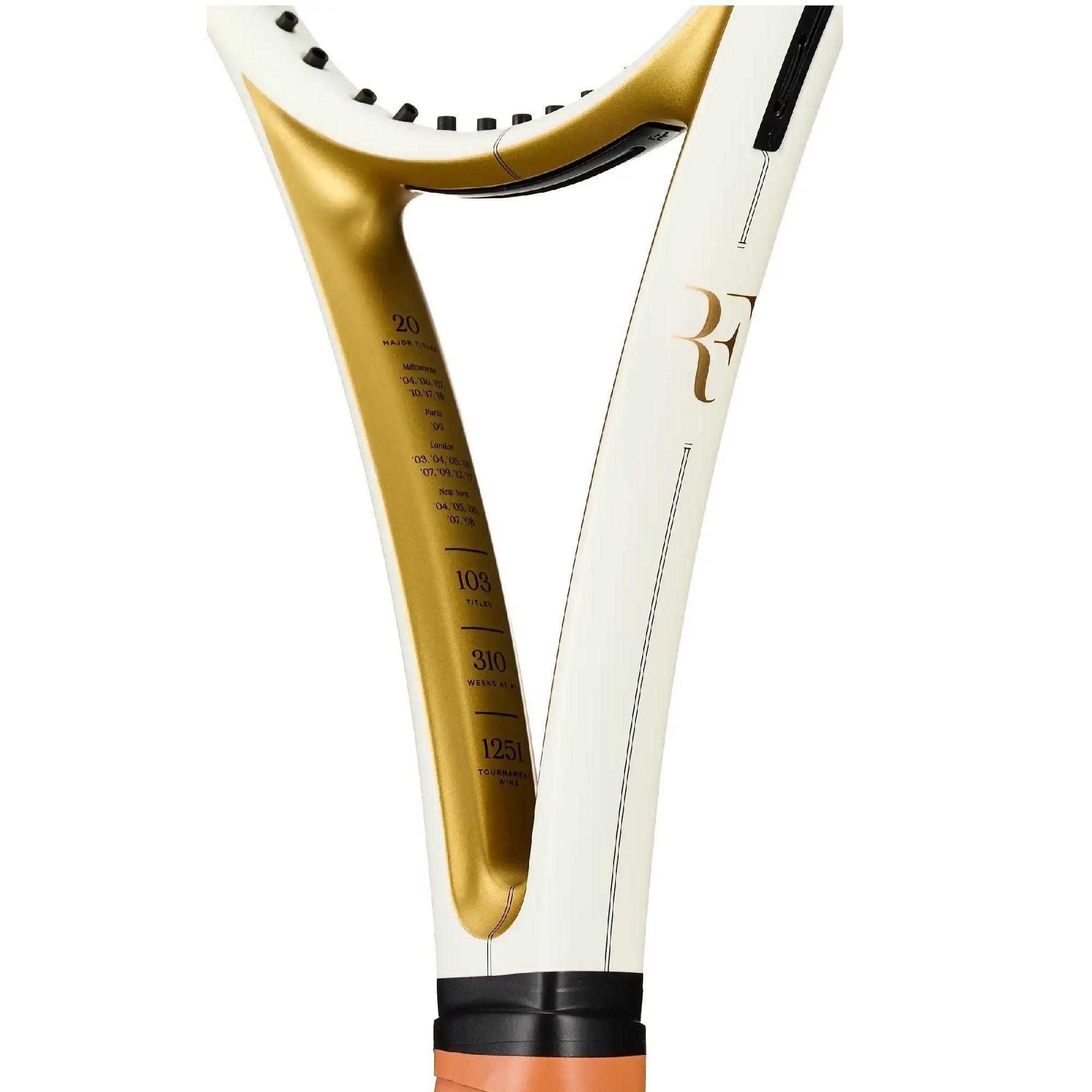 Raqueta Wilson Roger Federer RF 01 Hall of Fame 98 - 300gr Grip 3-1