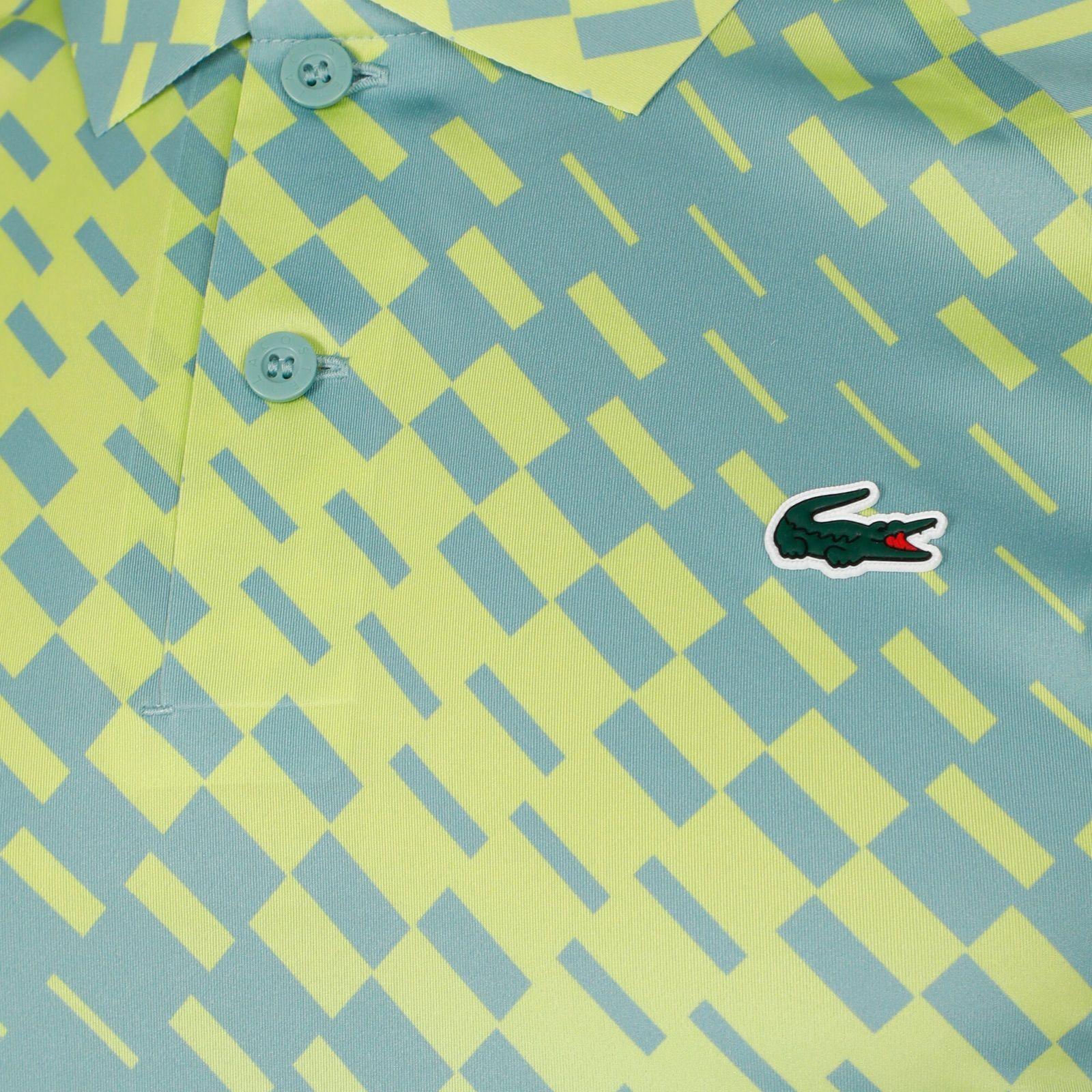 Polera Lacoste Polo Novak Djokovic Verde Tenis Padel-3
