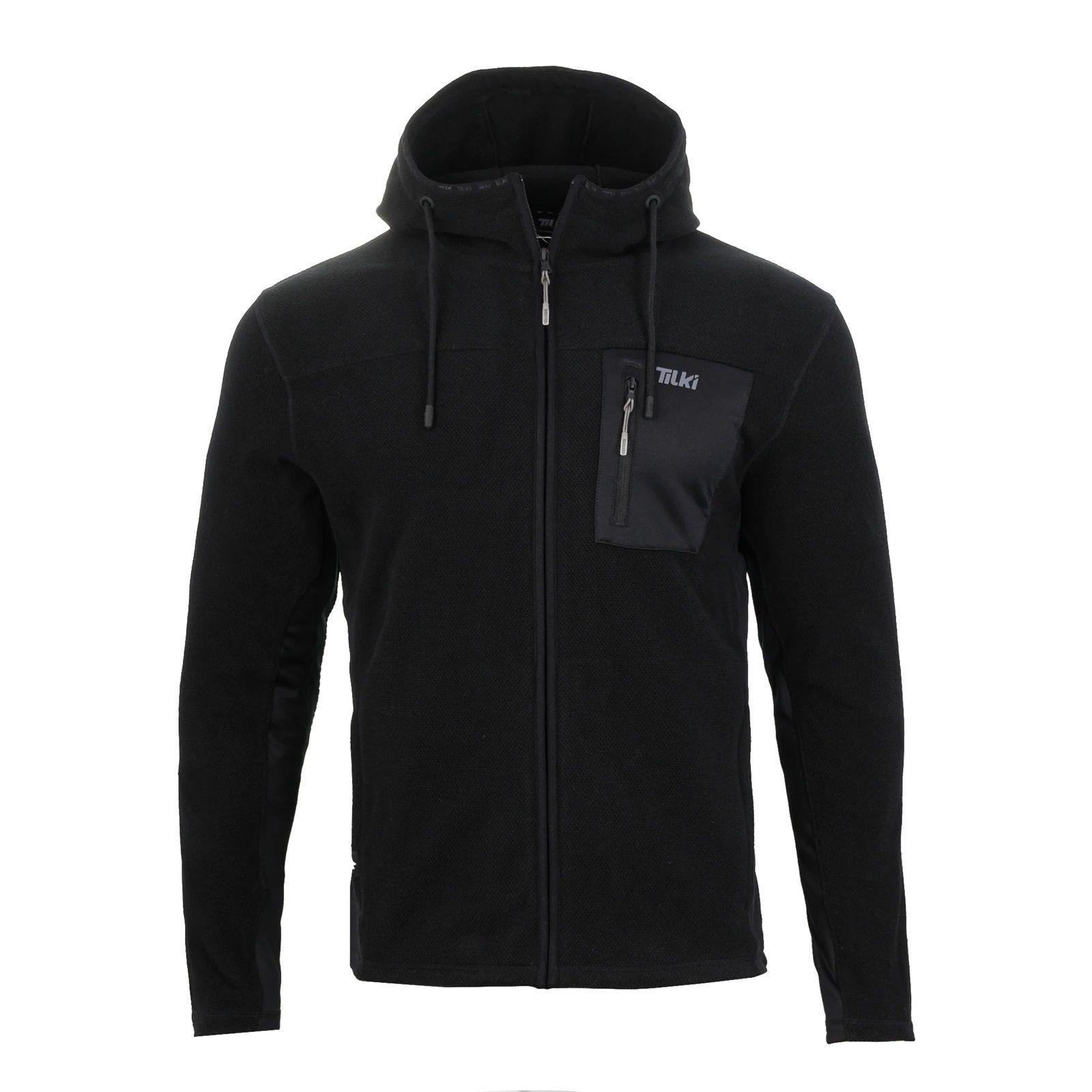 Polar Tilki Full Zip Hood Pro Negro Tenis Padel-0