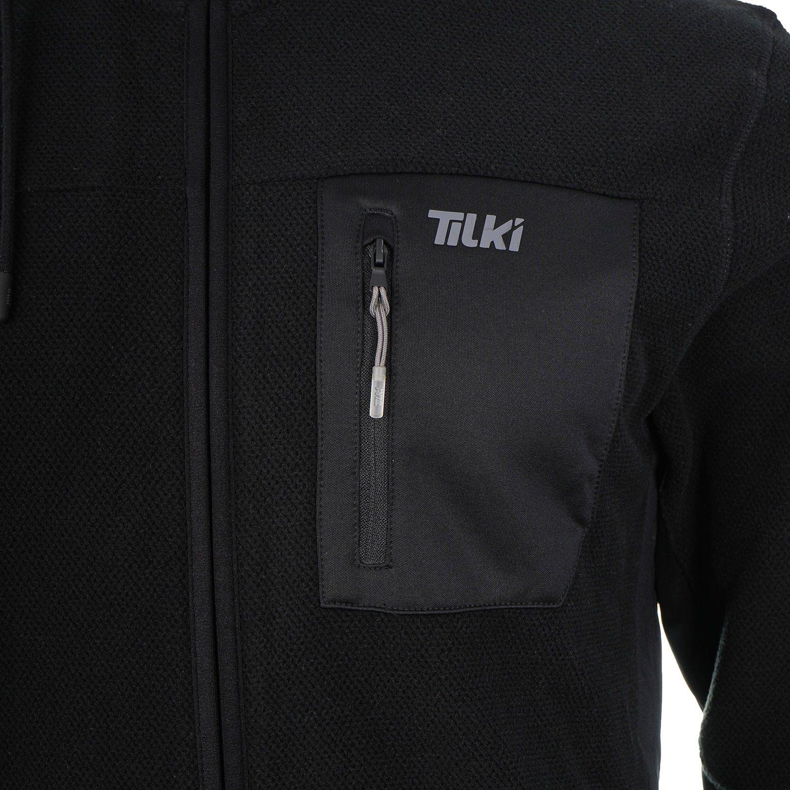Polar Tilki Full Zip Hood Pro Negro Tenis Padel-4