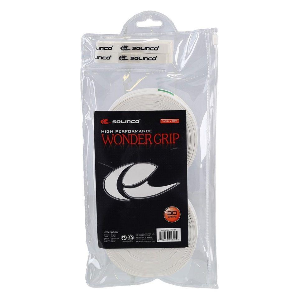 Overgrip Solinco Wonder Grip Blanco X30 Tenis Padel-0