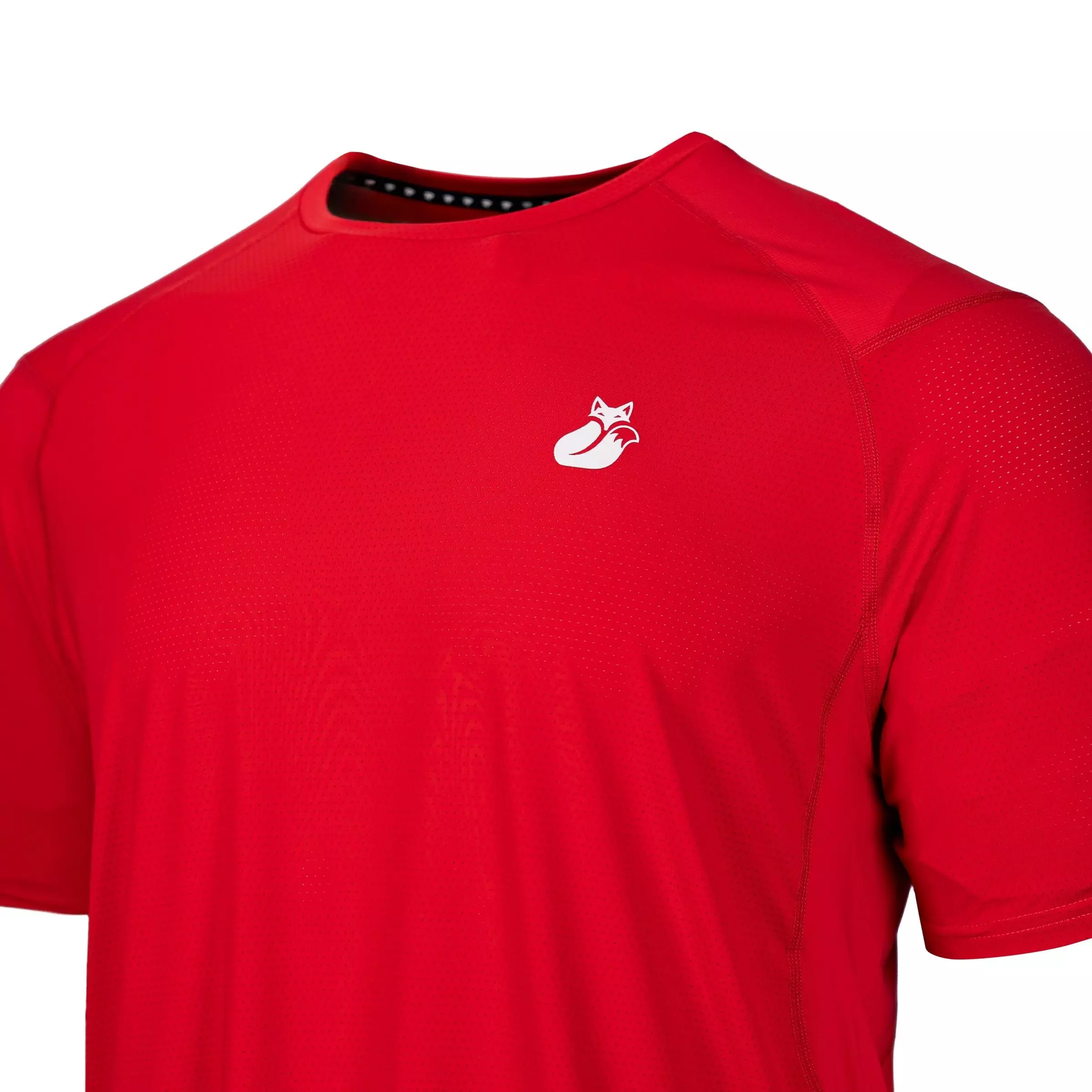 Polera Tilki Mix/Mesh Pro Lehinde Rojo/Blanco Tenis Padel-2