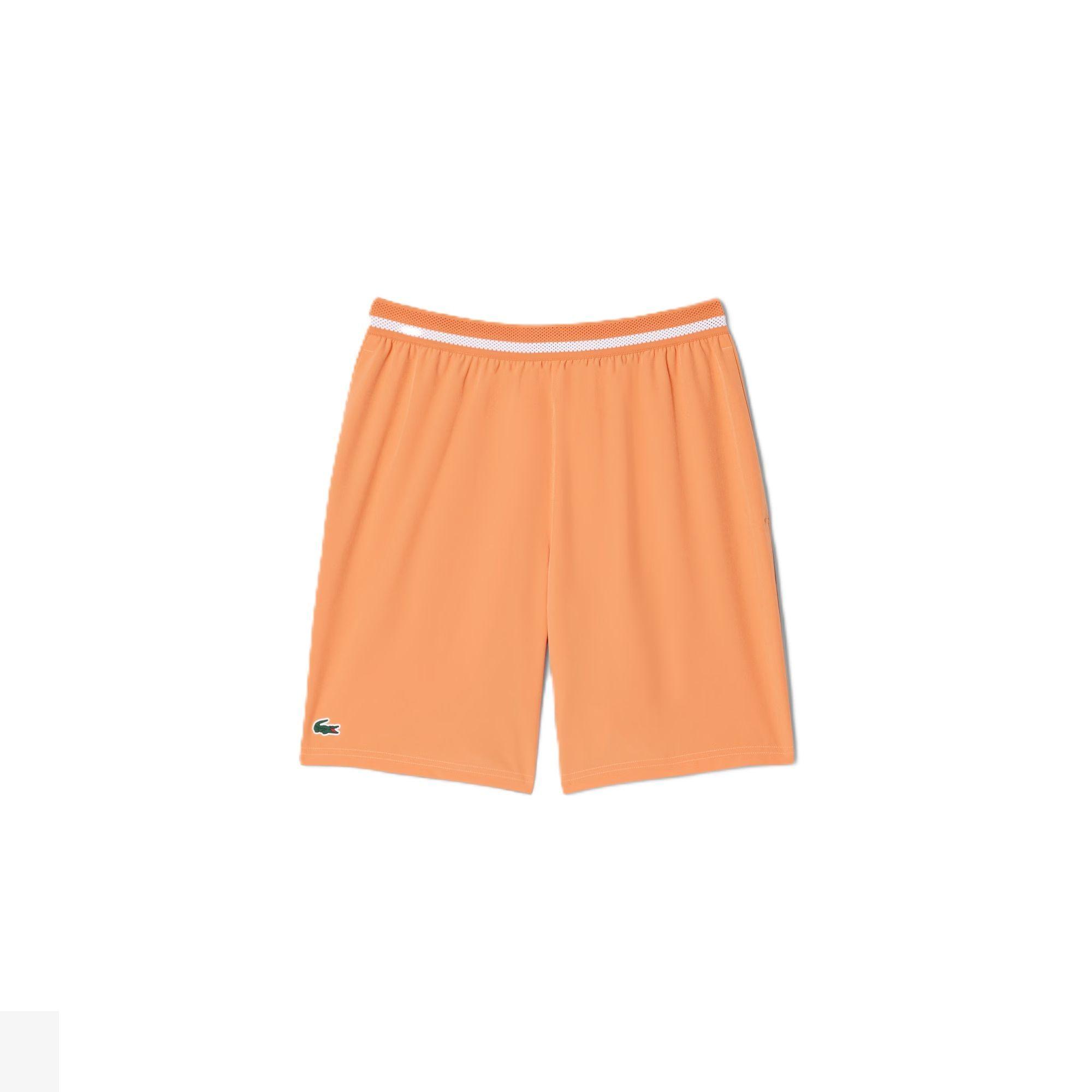 Short Lacoste Novak Djokovic Ultra Dry Naranjo-0