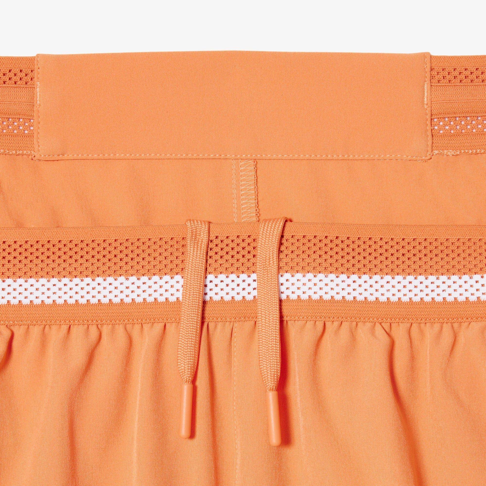 Short Lacoste Novak Djokovic Ultra Dry Naranjo-2