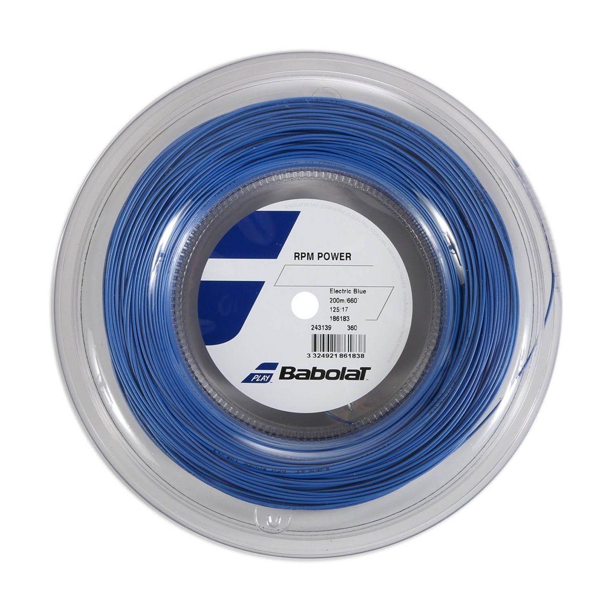 Rollo de Cuerda Babolat Rpm Power Azul 1.25 - 200m-0