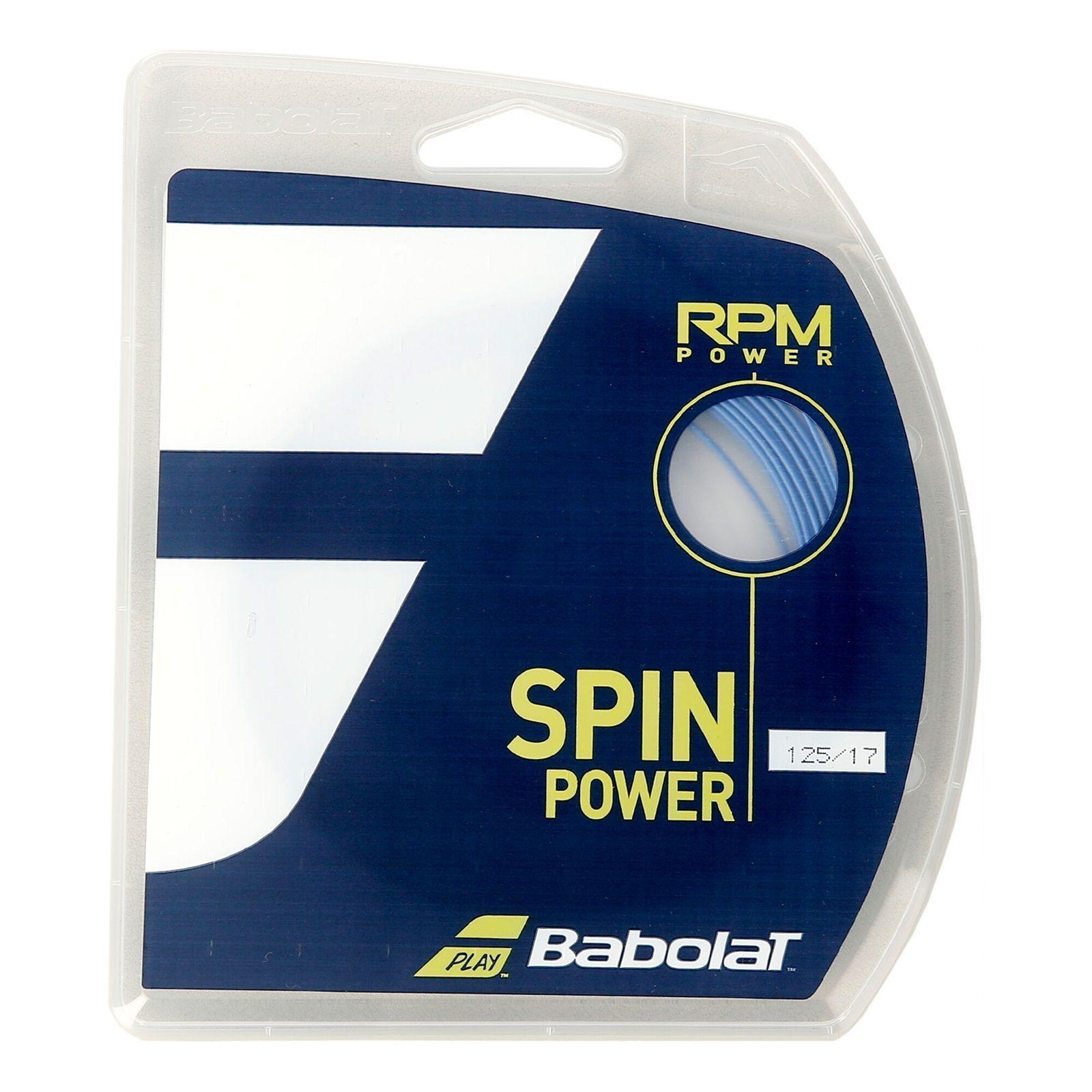 Rollo de Cuerda Babolat Rpm Power Azul 1.25 - 200m-1
