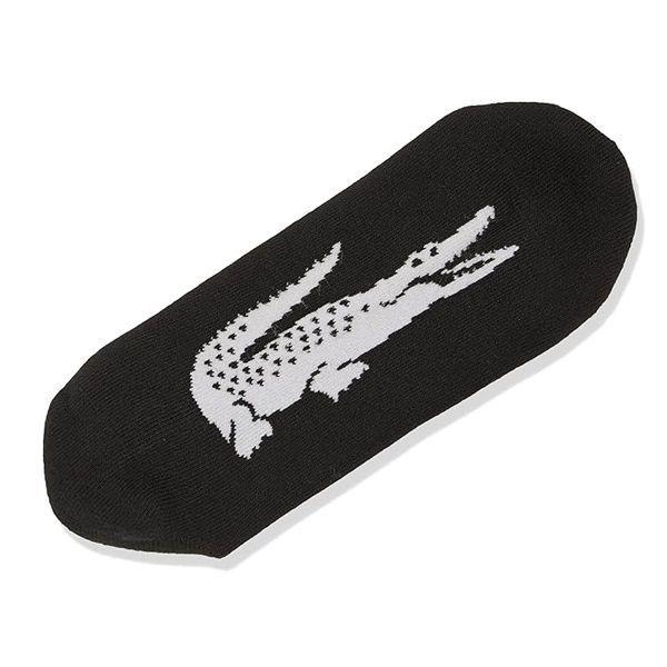 Calcetin Lacoste Sport Corto Negro-2