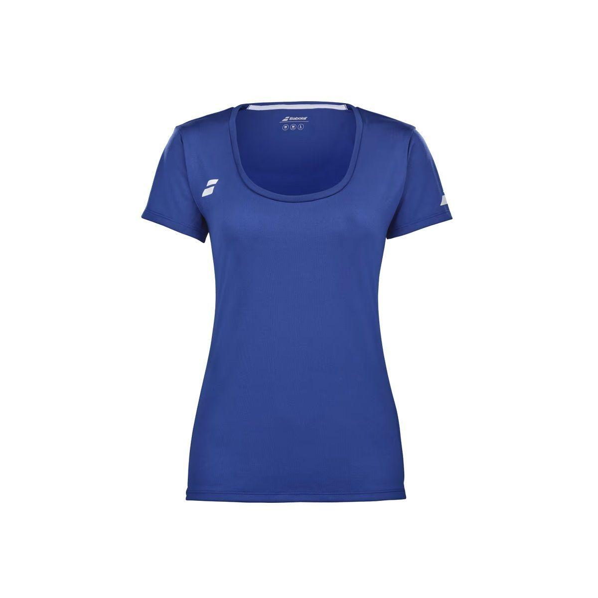 Polera Babolat Play Cap Sleeve Top Women Azul Tenis Padel-0