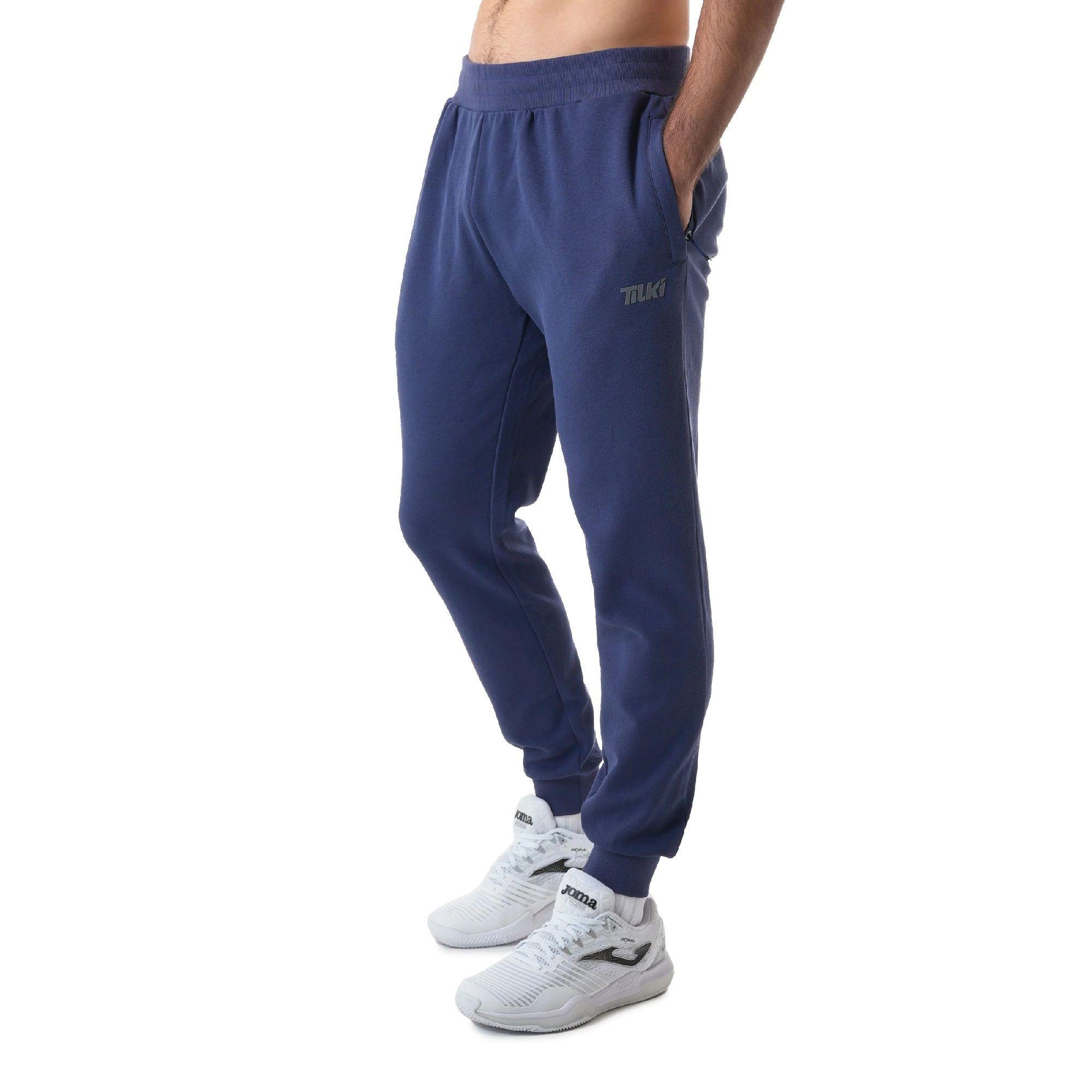 Pantalon Tilki Algodon Lehinde Azul Tenis Padel-0