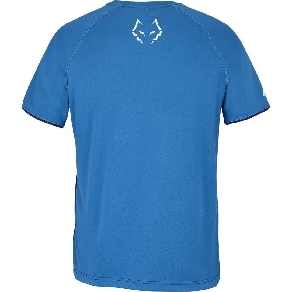 Polera Babolat Crew Neck Tee Juan Lebron Azul Tenis Padel-2