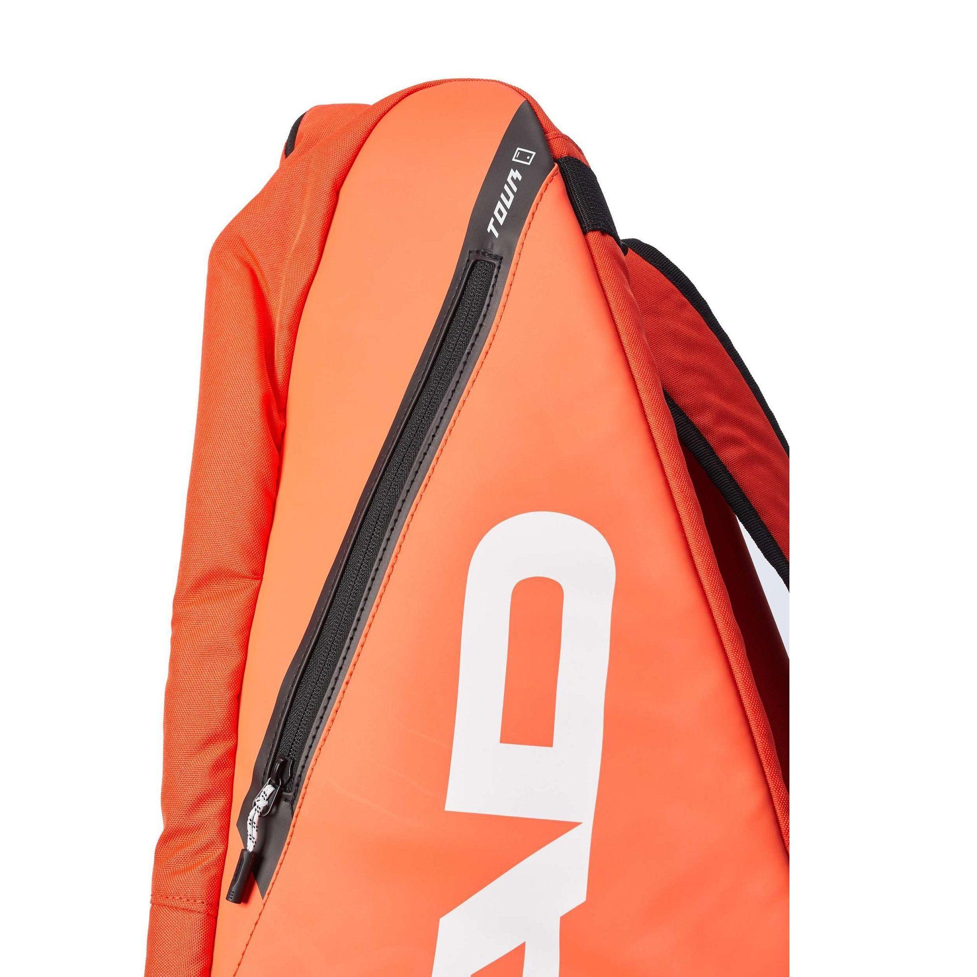 Bolso Tenis Head Tour Racquet Bag L Naranjo-2