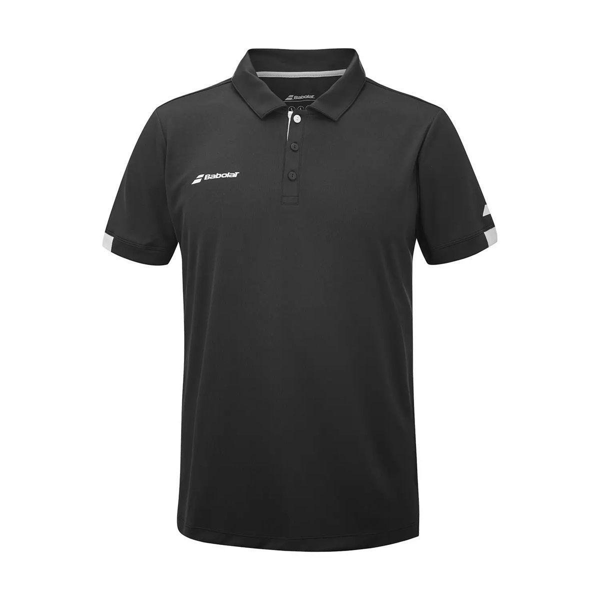 Polera Babolat Play Polo Negra Tenis Padel-0