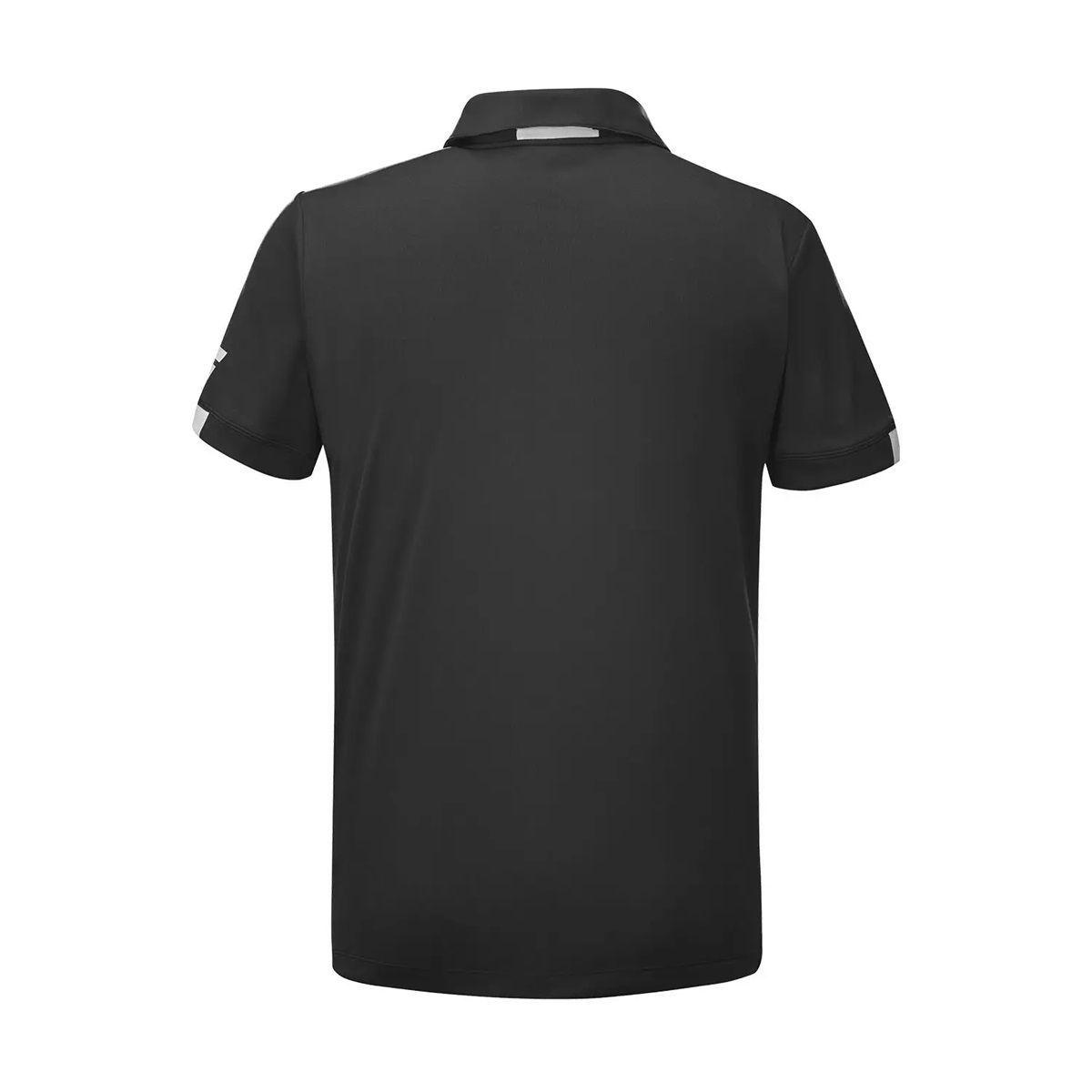 Polera Babolat Play Polo Negra Tenis Padel-1